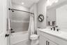 Secondary Bedroom with Shower/Tub combo