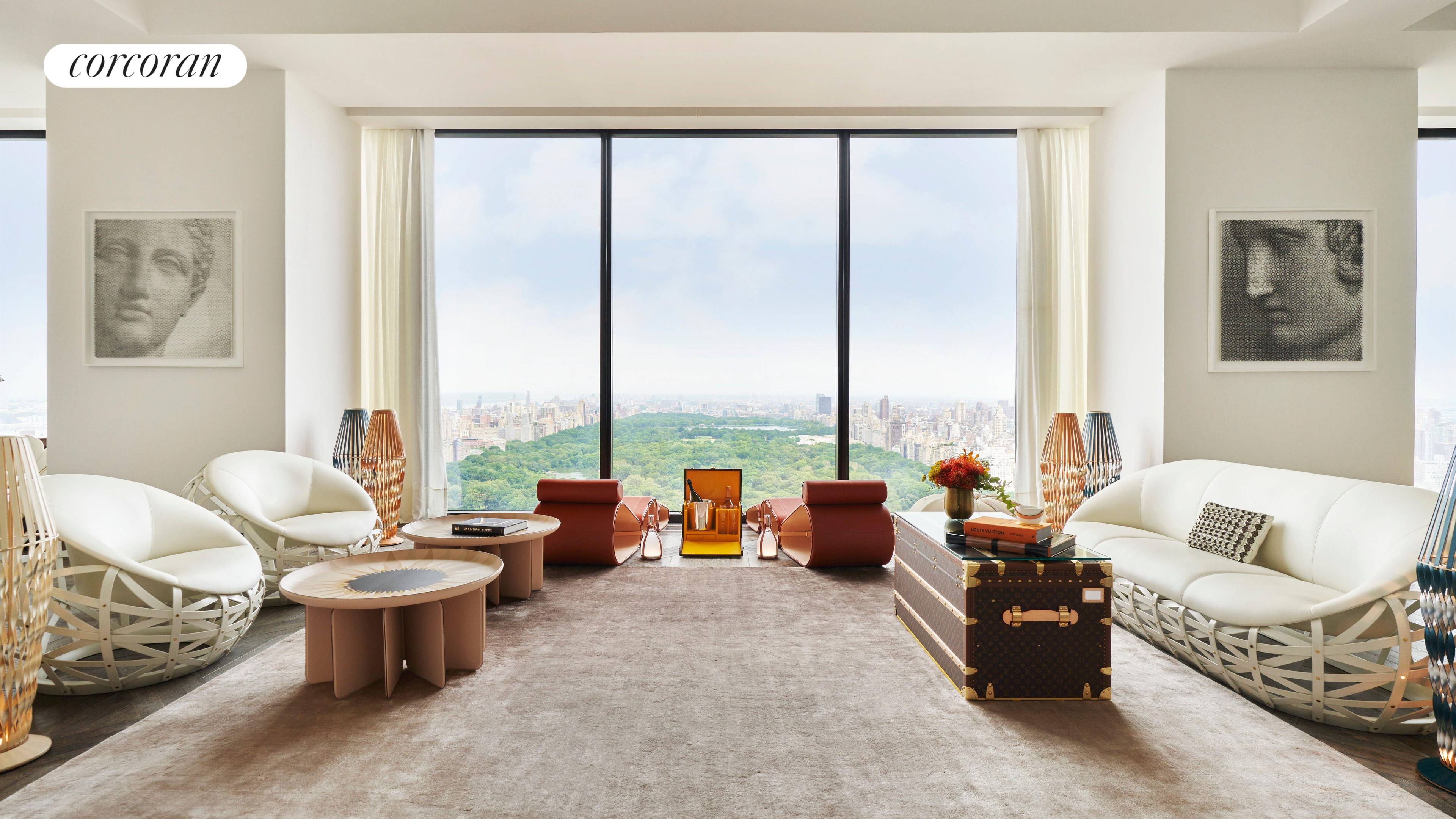 CLOSINGS HAVE COMMENCED. Tower Residence 42 at 111 West 57th Street is a grand 4, 492 square foot full floor residence.