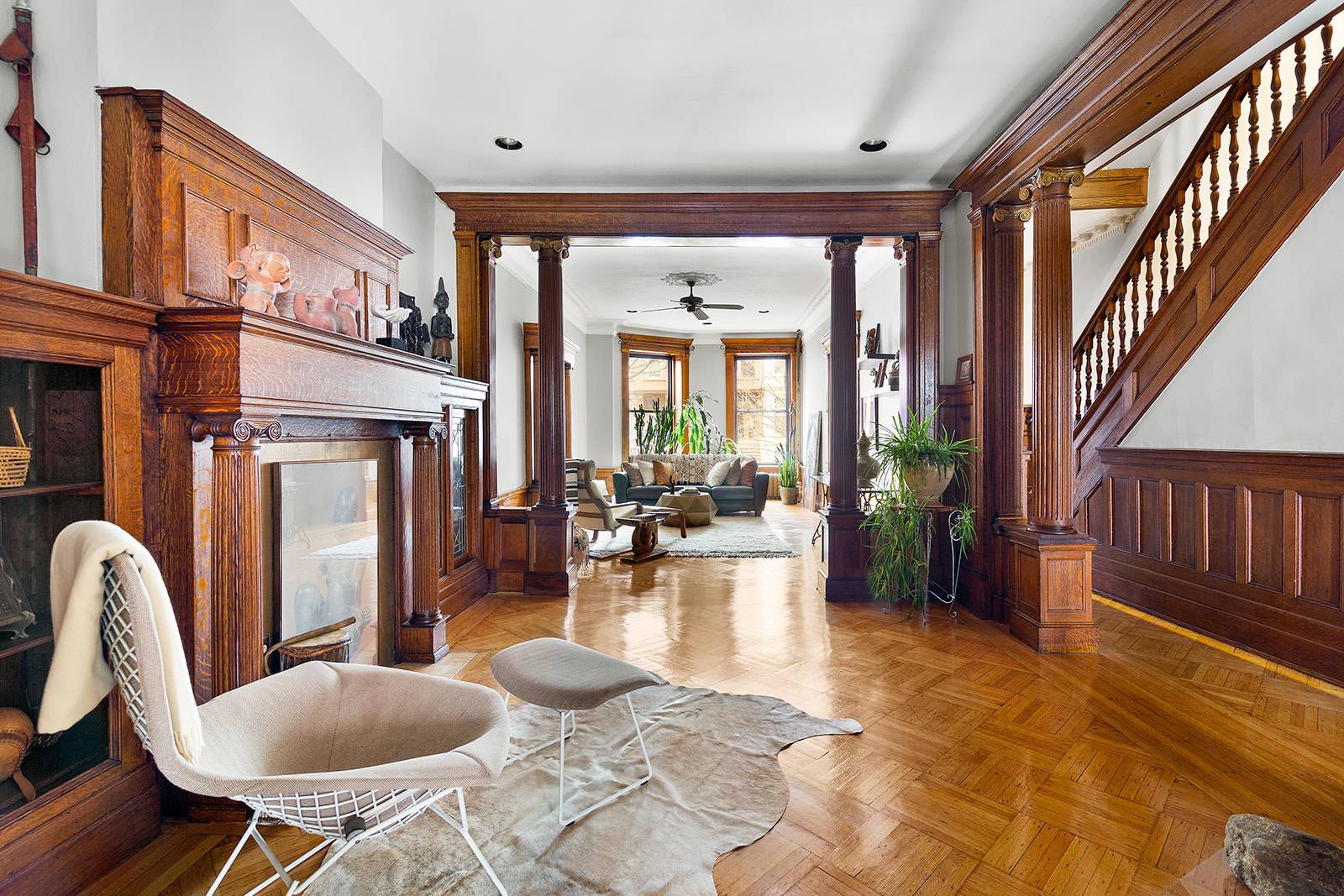 The beauty, heritage and spirit of Bedford Stuyvesant are on full display in this exceptional four story limestone mansion designed and built by husband and wife team, Carrie and Frederick ...