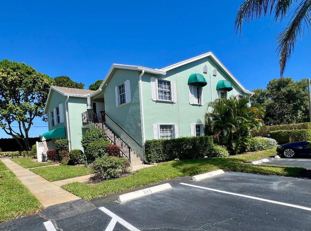 Private 1st floor unit with parking steps from your door.