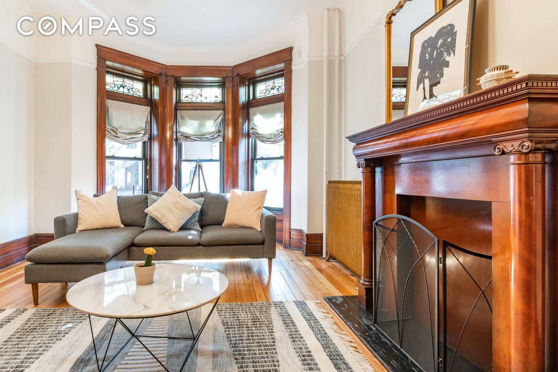 Experience Brooklyn townhouse living in style in this impeccably renovated 19th century Duplex with 5 bedrooms, 2 stylish full bathrooms, contemporary chef's kitchen, laundry and a large private backyard.