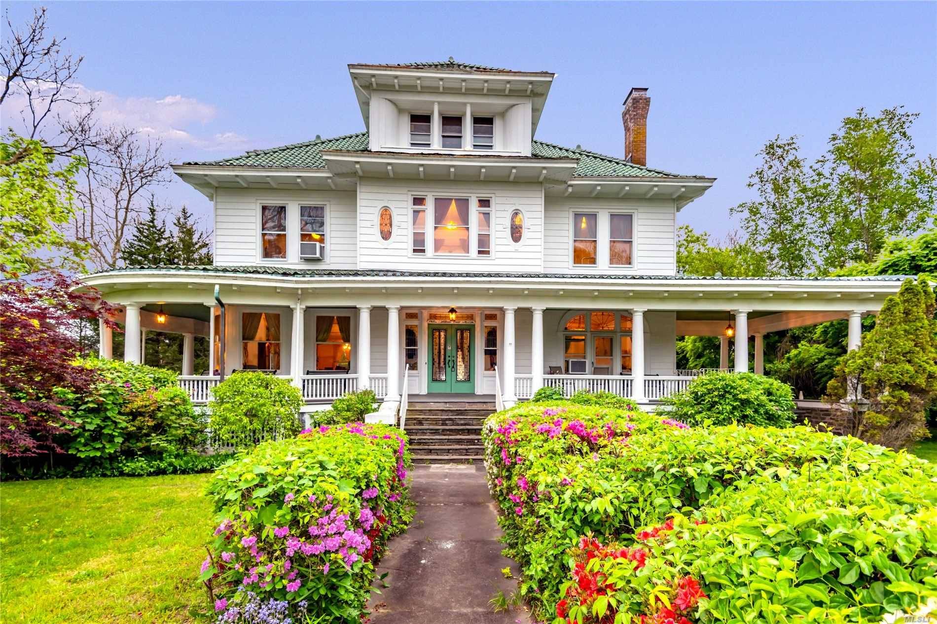 Truly a Once in a Lifetime Opportunity Awaits You at this Iconic Victorian Home In the Historical Town of Jamesport.