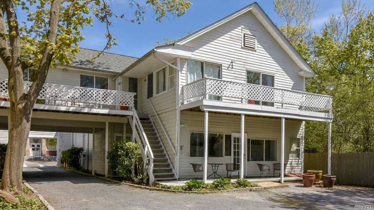 Oh to be on Main Street. Upstairs apartment offers convenience to all the village has to offer, Beach access, restaurants, shopping, worship, theater.