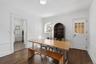 Dining room, as shown in the photo, located right next to the office and kitchen (and the living room too!!) (#222)