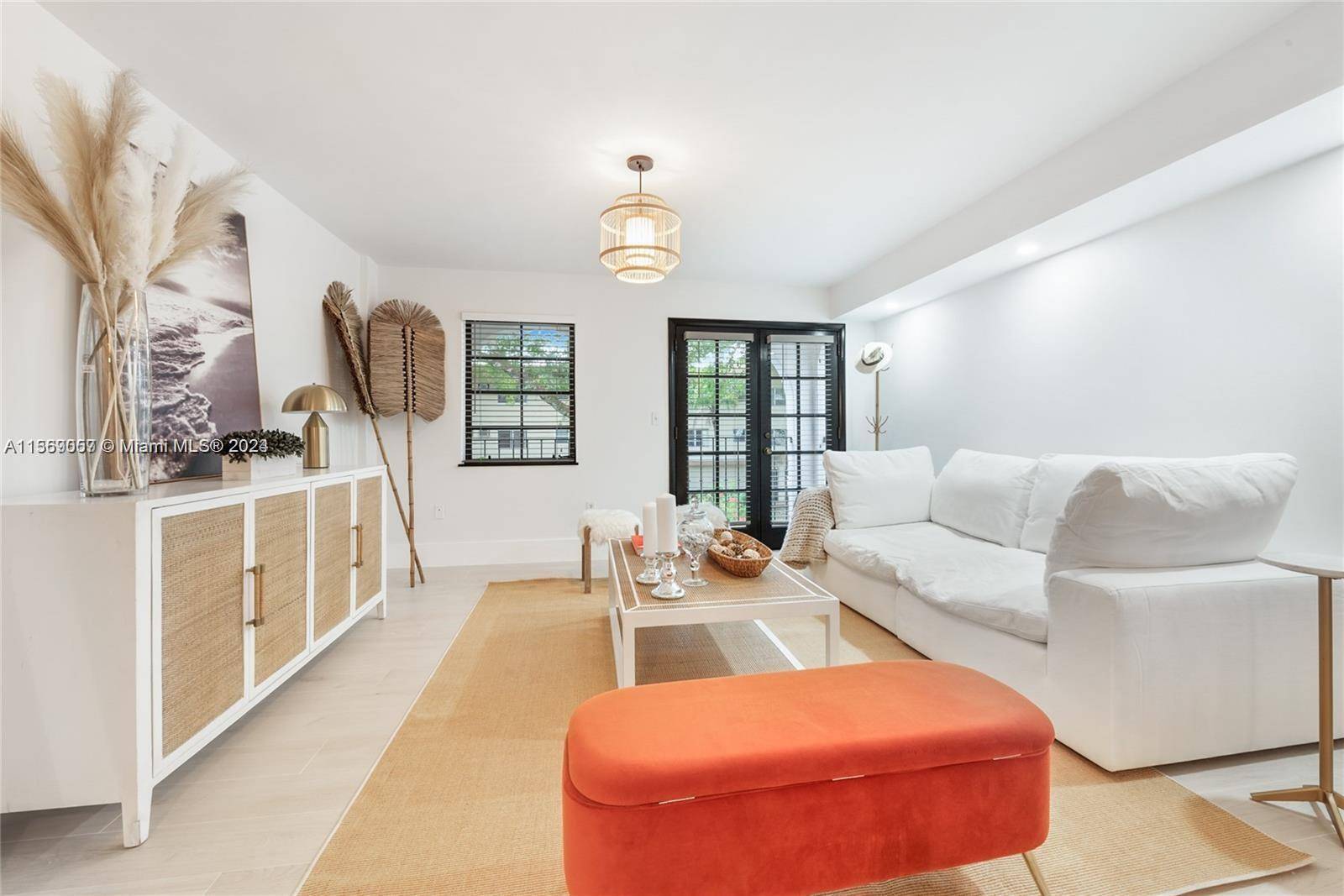 Totally renovated, contemporary Spanish style townhome condo, in a great location 1 block from the CG Youth Center, near Le Jeune Road.