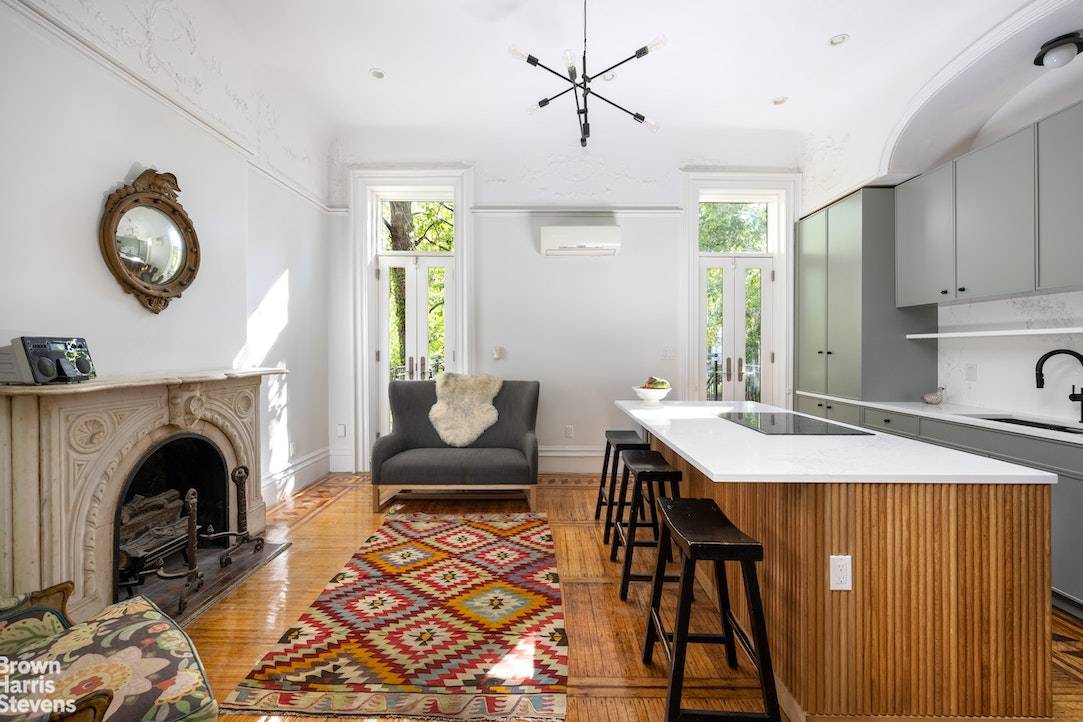 Make this Lovely Italianate Clinton Hill Brownstone your home.