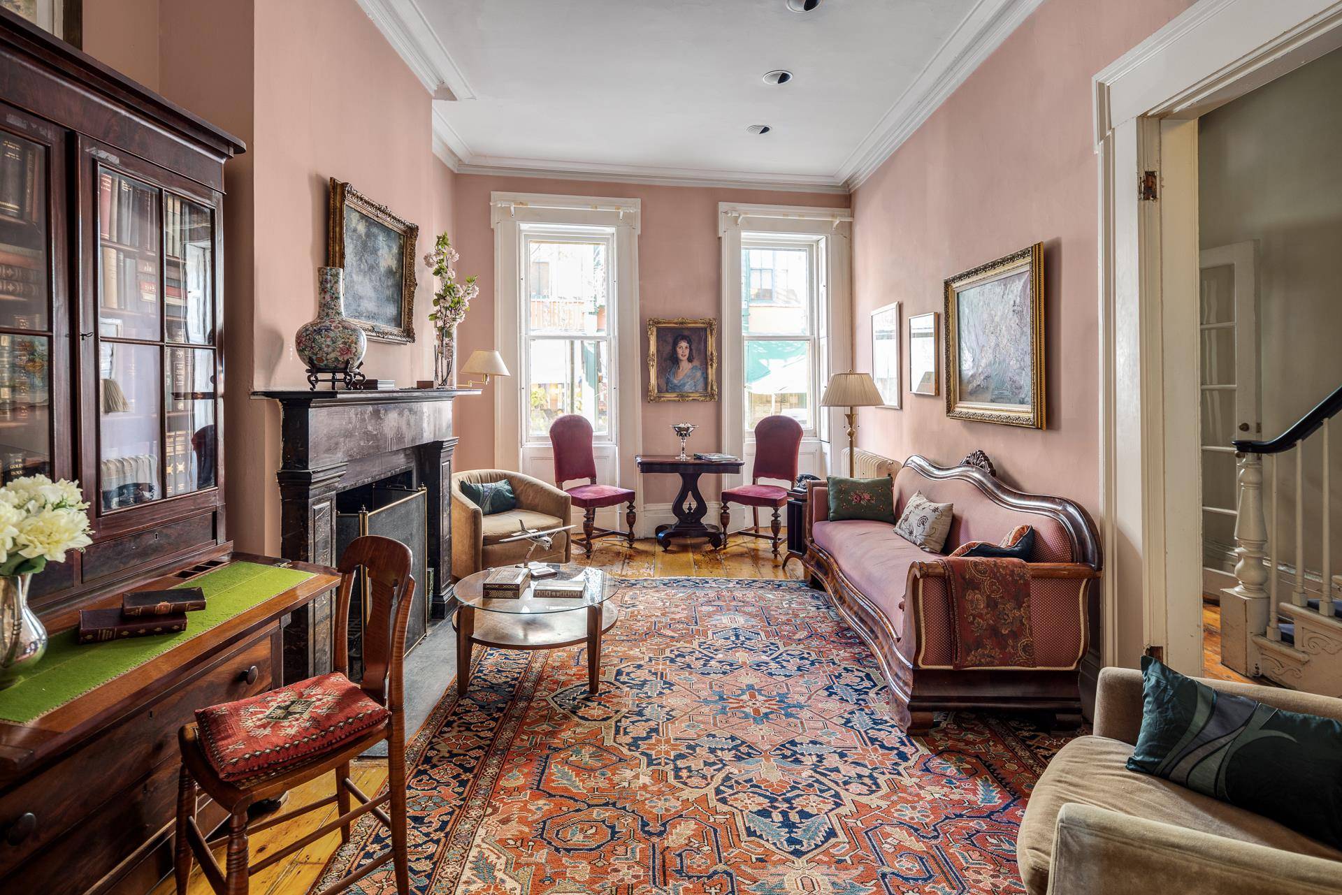 Enchanting Beauty ! Located on one of the most desirable leafy cobblestone streets in the West Village, this wonderful Greek Revival row house offers everything one dreams of in a ...