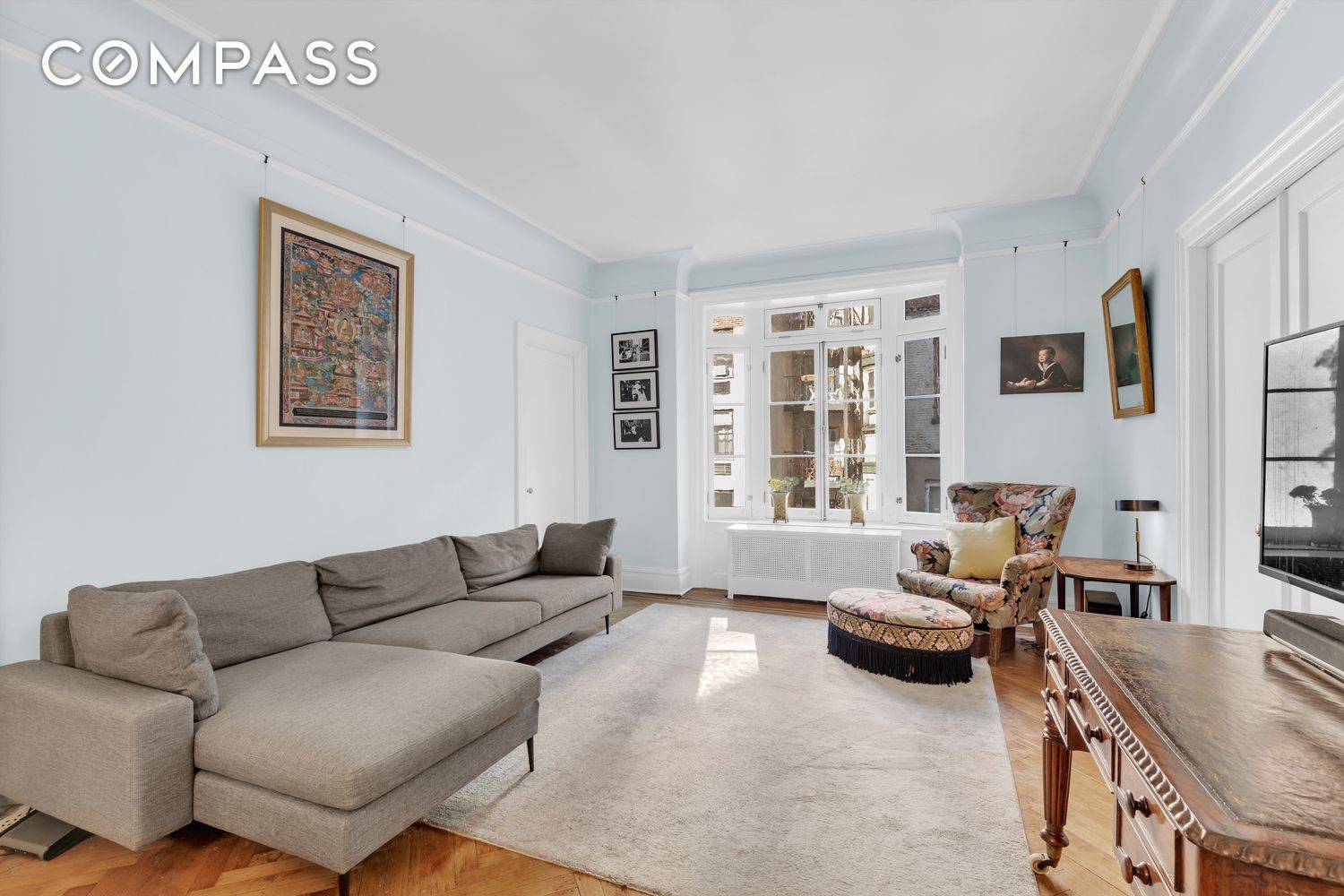 105 W. 72 St. 2C can be your cheerful home in the city, just three minutes from Central Park.