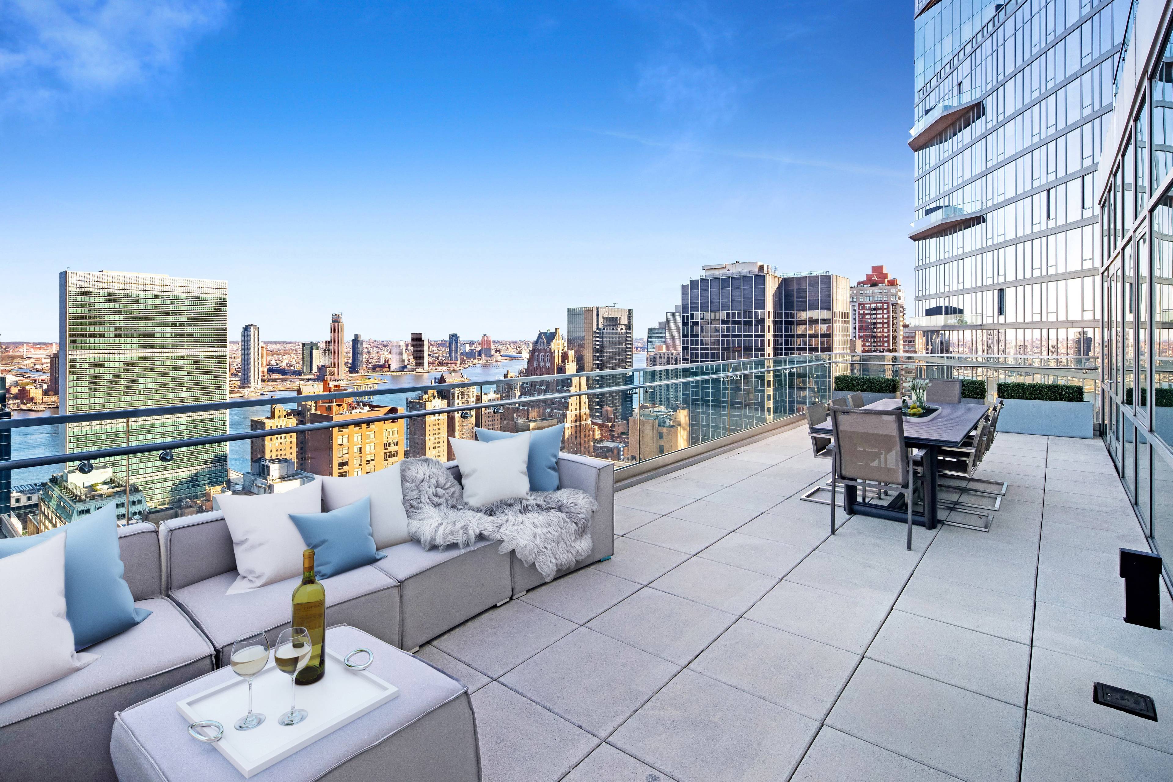 Welcome to this one of a kind Pembrooke and Ives duplex penthouse in prime Midtown East, a sprawling 4, 321 sq.