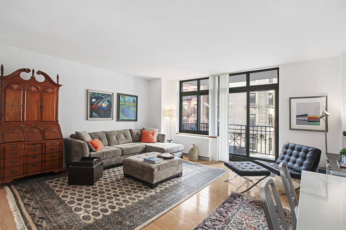 LOVE AT FIRST SIGHT ! Located in one of the Upper West Side's most sought after co ops, this spacious 2 bed 2 bath home offers amazing space and light.