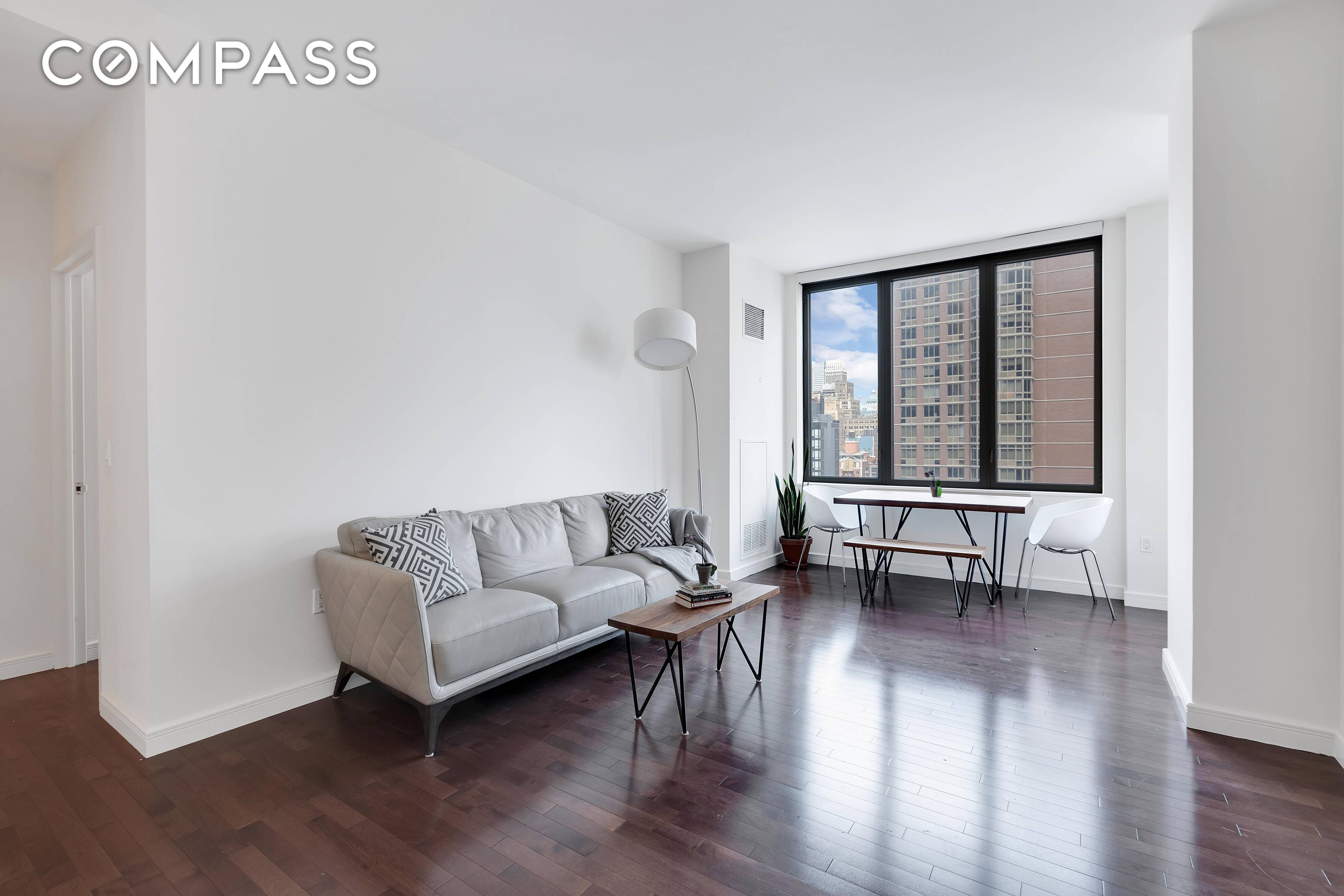 Rarely available, this highly sought after, PARTIALLY FURNISHED, high floor 1 bedroom, 1 bath unit in the luxurious Chelsea Stratus condominium is now available.