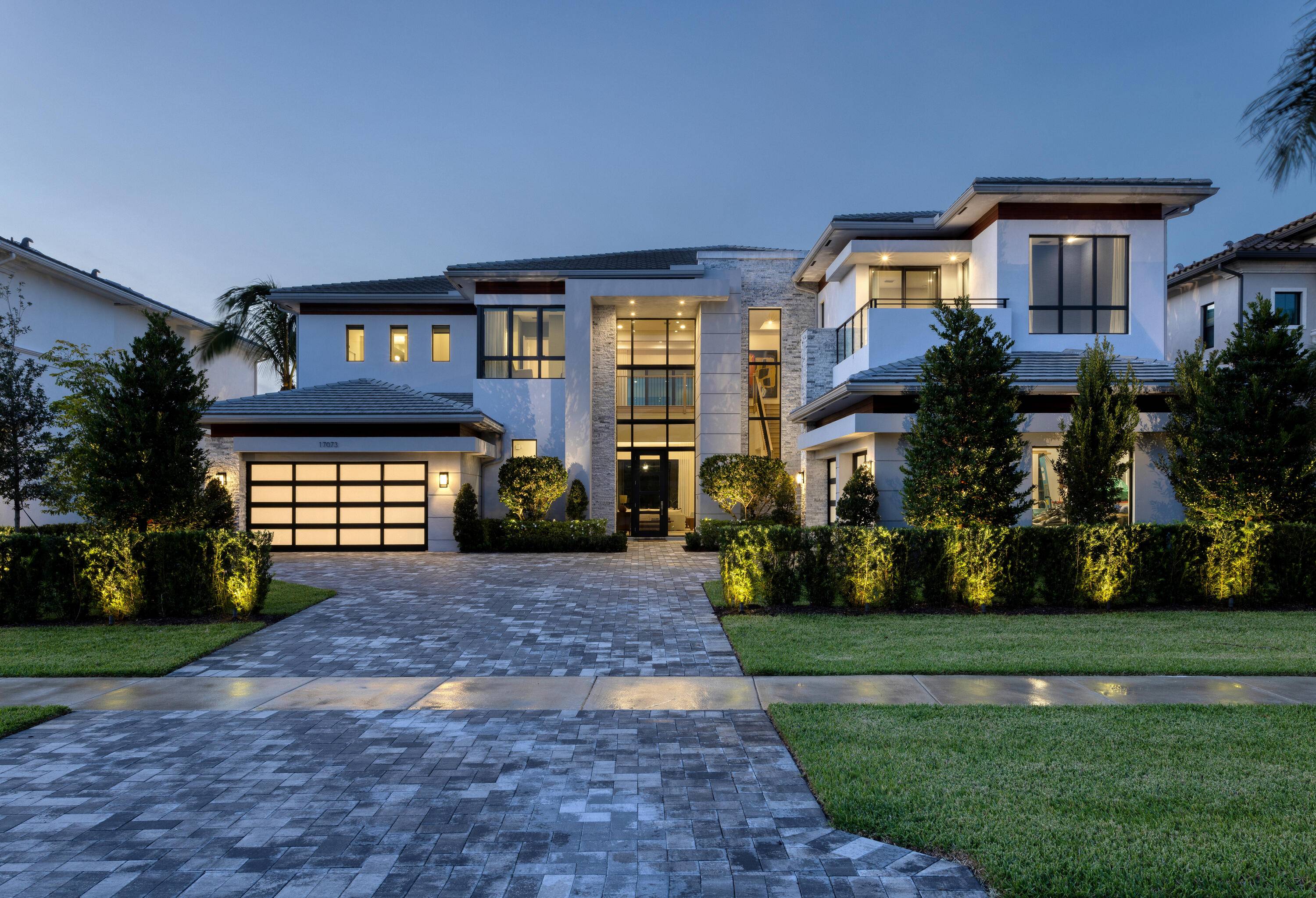 This Vanderbilt Grand model, the largest offered in Boca Bridges, was constructed by the illustrious GL Homes in 2022.