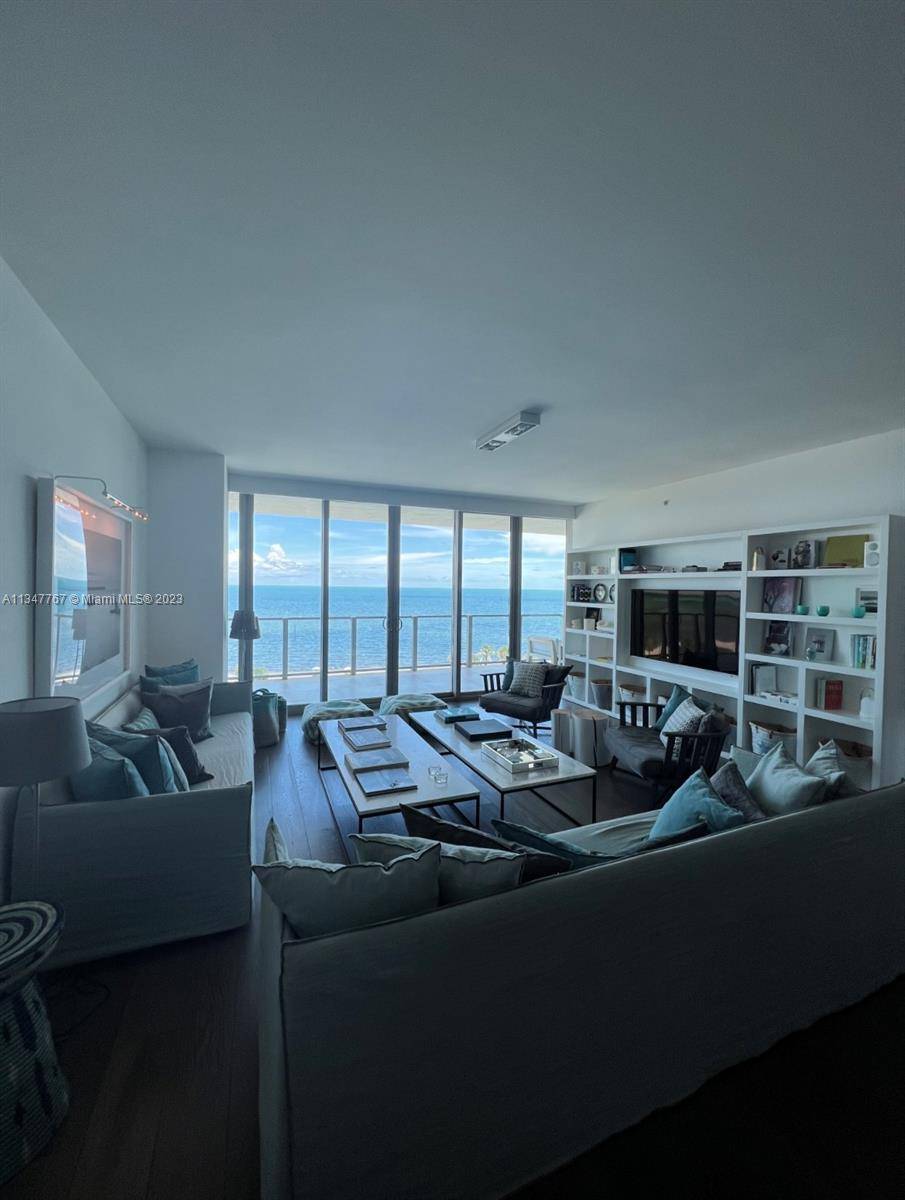 Amazing 2 bedroom den direct ocean view unit in the newest most exclusive building in Key Biscayne.