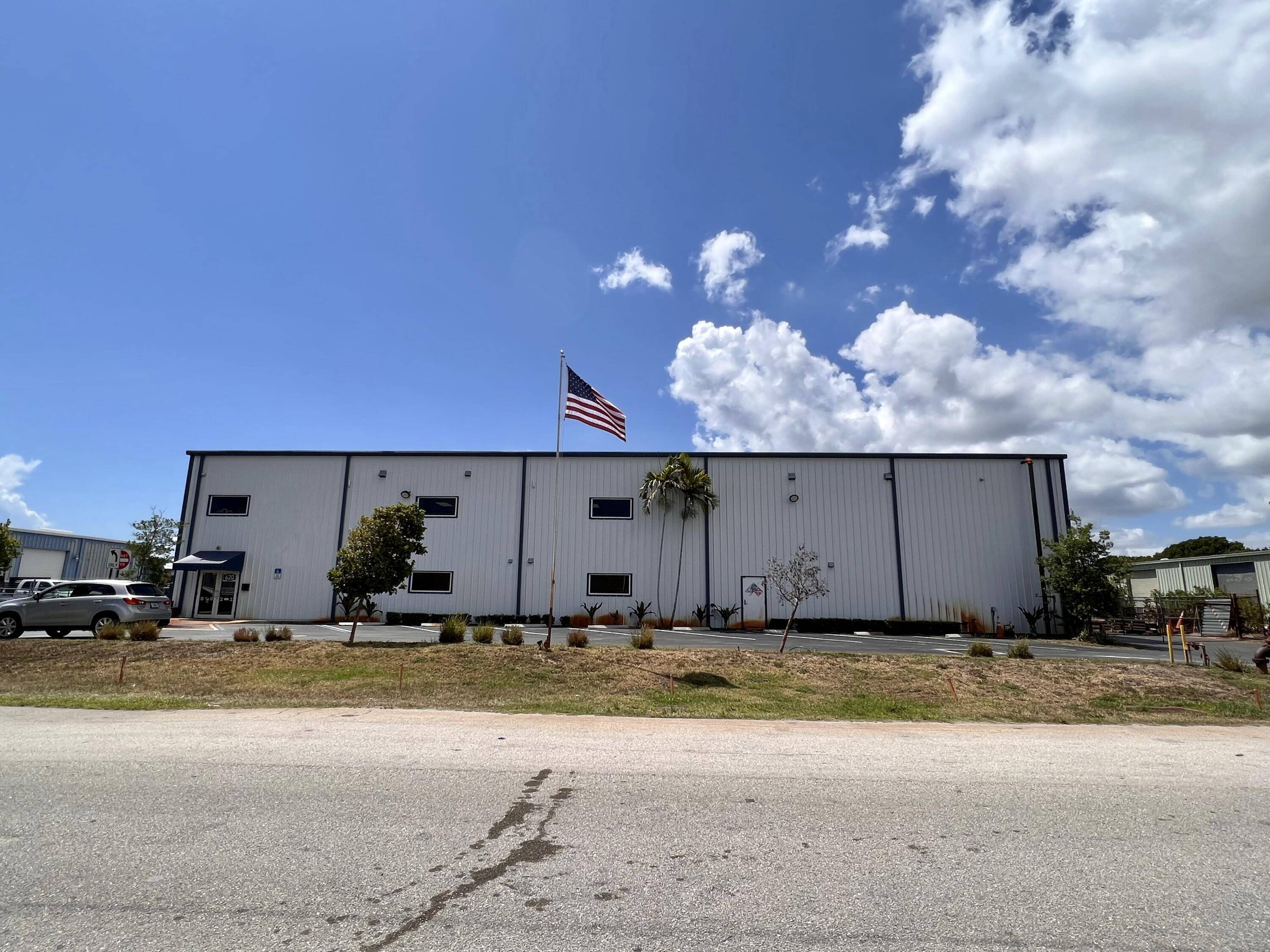Rare Industrial Listing in town on 1 acre, New pre engineered metal building built in 2017, close to I95.