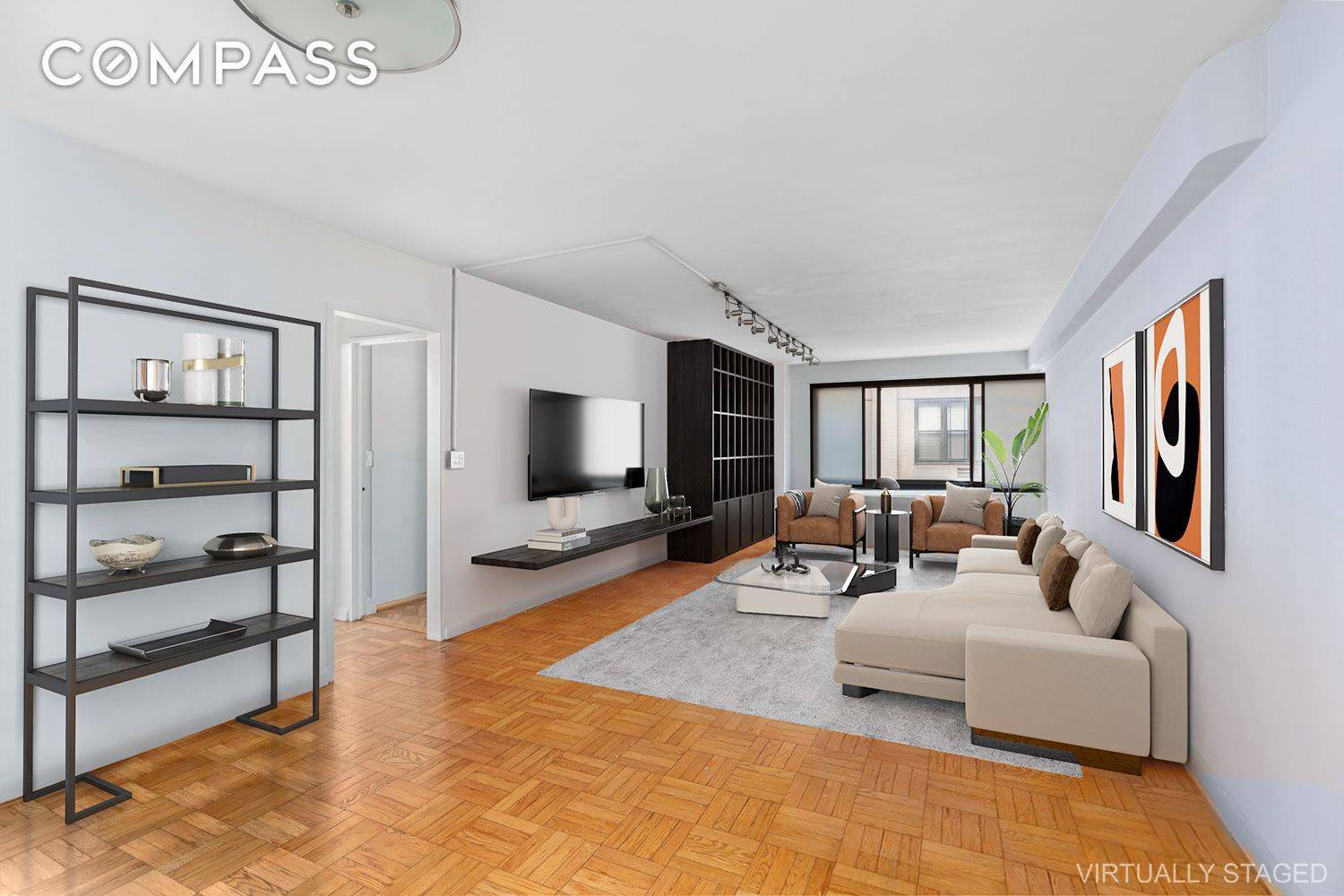 Make this home yours. Oversized and serene one bedroom near Carl Schurz Park.