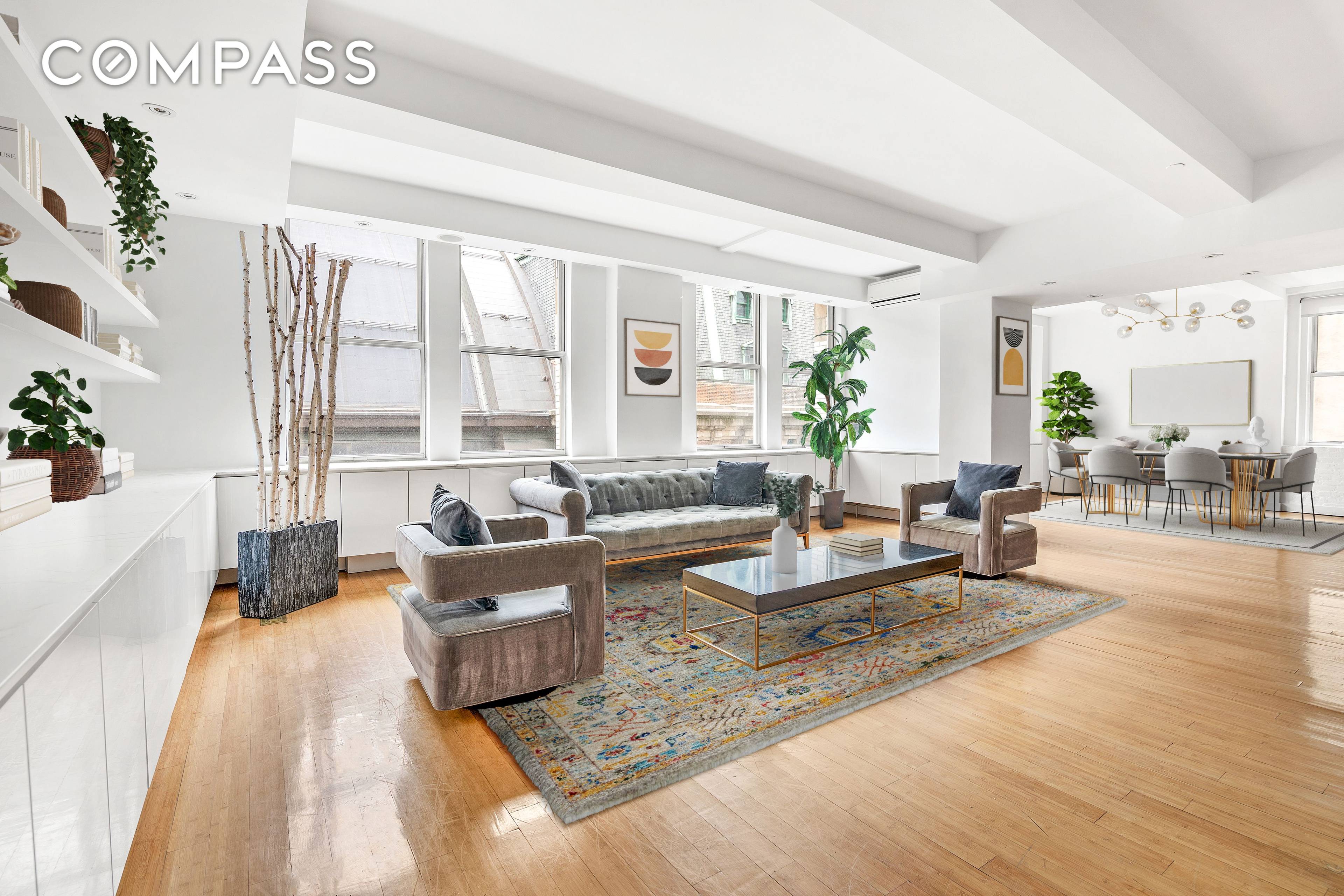 Extraordinarily Luxurious and Expansive Full Floor Loft with Two Private Elevators !