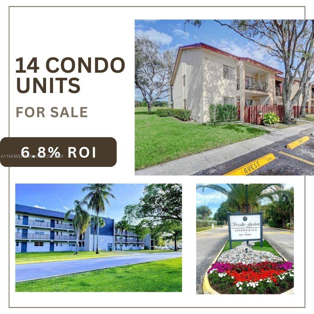6. 5 7 CAP RATE Introducing a 13 Unit Bulk Condo Portfolio Sale 12 of 13 units are 2 2's and 1 unit is a 1 1.