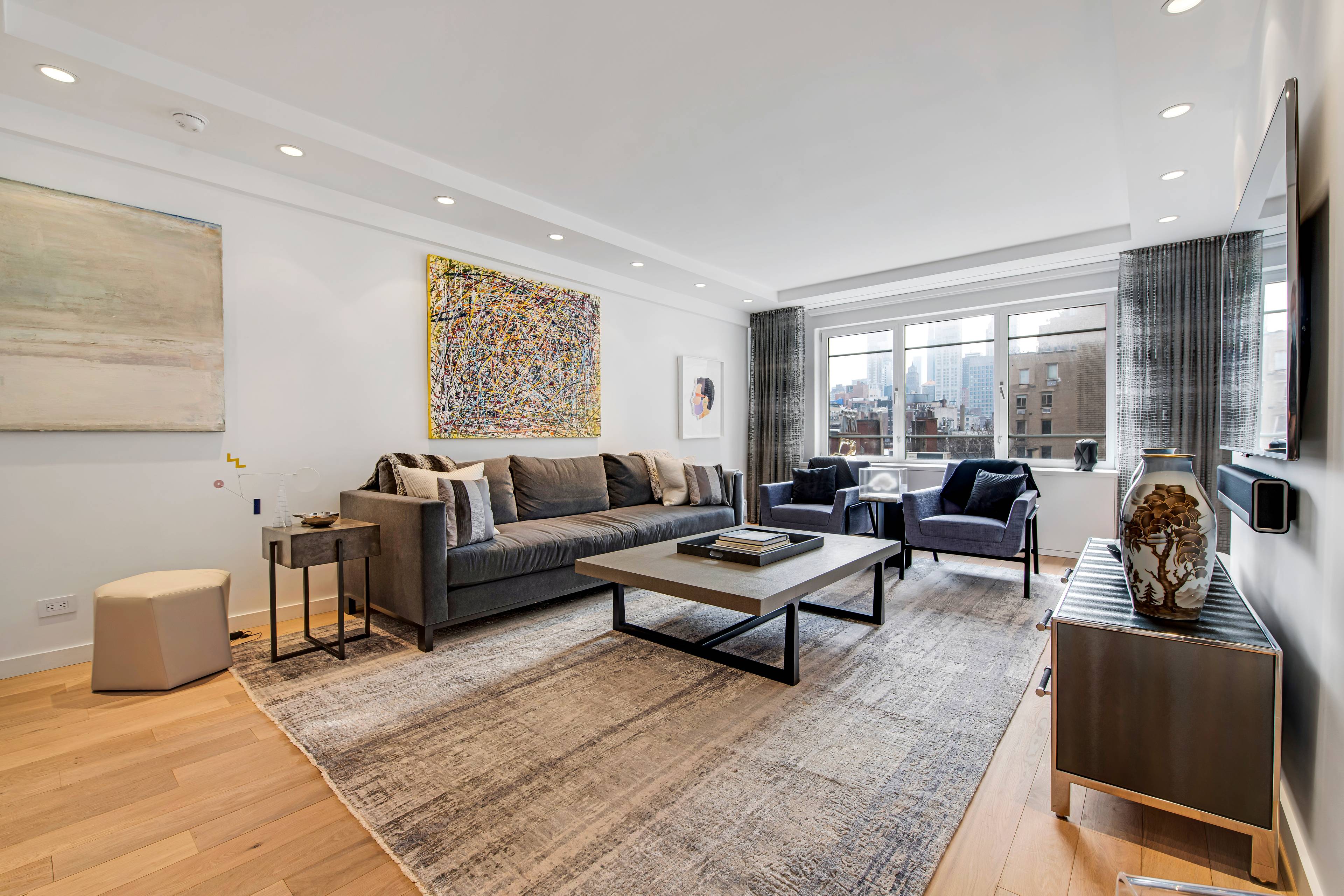 Stunning contemporary triple mint Fifth Avenue home renovated to absolute perfection.