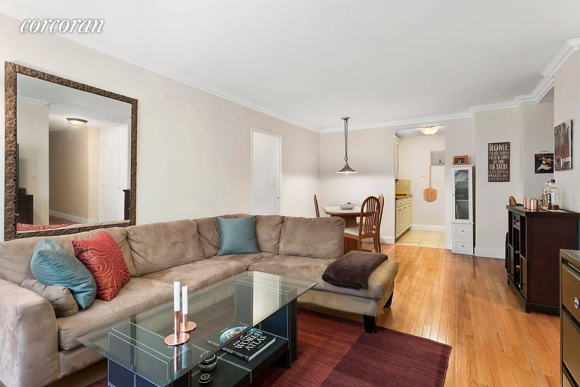 Perfect Pied a Terre ! Move right into this Mint condition Spacious, Greenwich Village Union Square High Floor Corner One Bedroom at 77 East 12th Street, 15K.