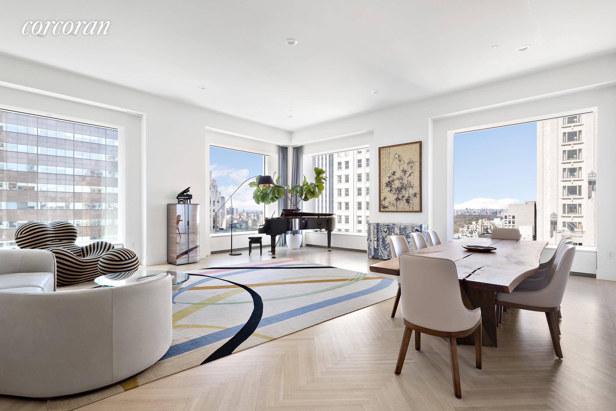 Residence 35B at 432 Park AvenueFour Bedrooms Four Baths Library Powder Room 4, 003 sqftResidence 35B at 432 Park Avenue is a half floor residence featuring a perfect balance of ...