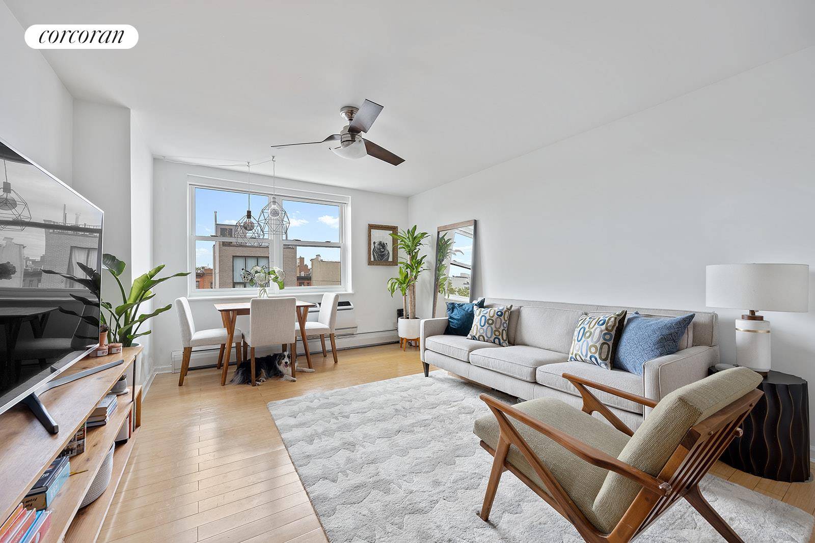 Sitting on the edge of timeless Carroll Gardens, historic Cobble Hill and quaint Columbia Street Waterfront District, a spacious two bedroom, one bathroom condominium awaits at 156 Sackett St.
