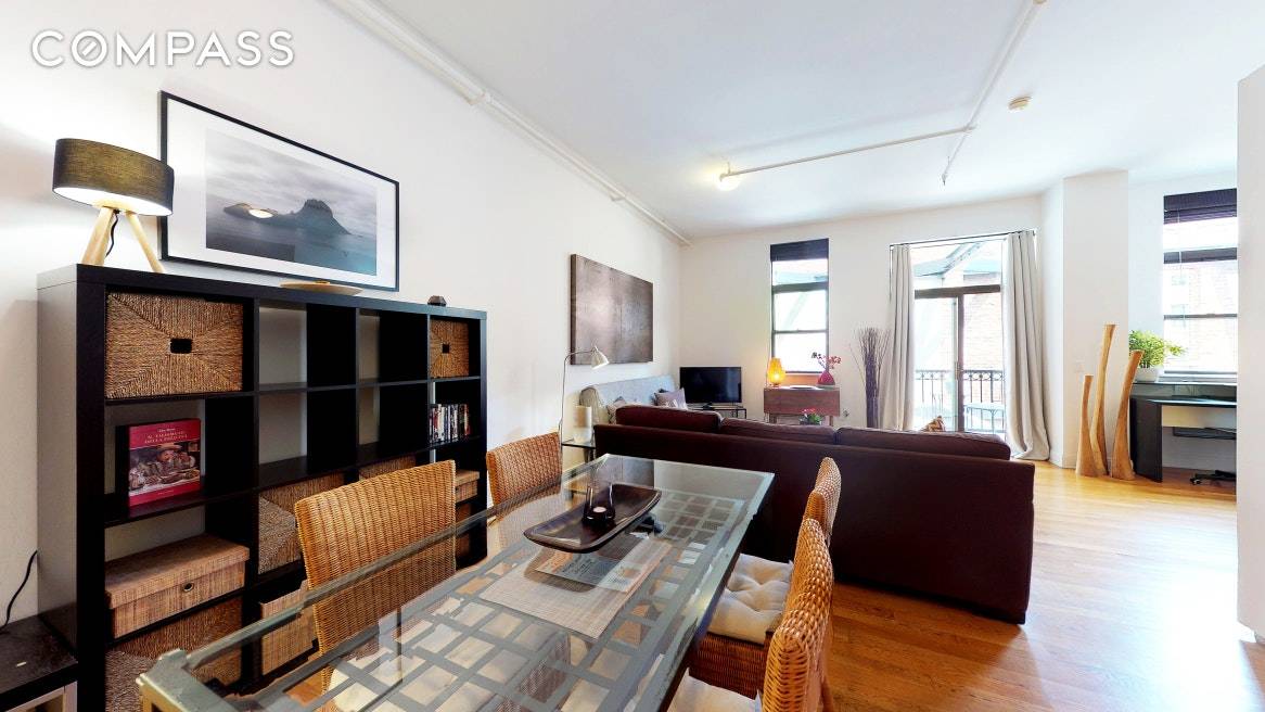 Experience true Brooklyn luxury living in this loft style home with private balcony located in prime DUMBO.