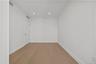 Empty room with recessed lighting and light wood finished floors