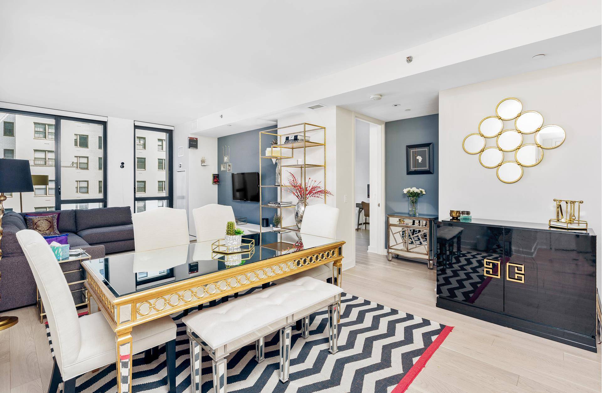 Located in the heart of Gramercy Park in a full service doorman building, this sophisticated one bedroom, one bathroom residence offers luxurious contemporary living.