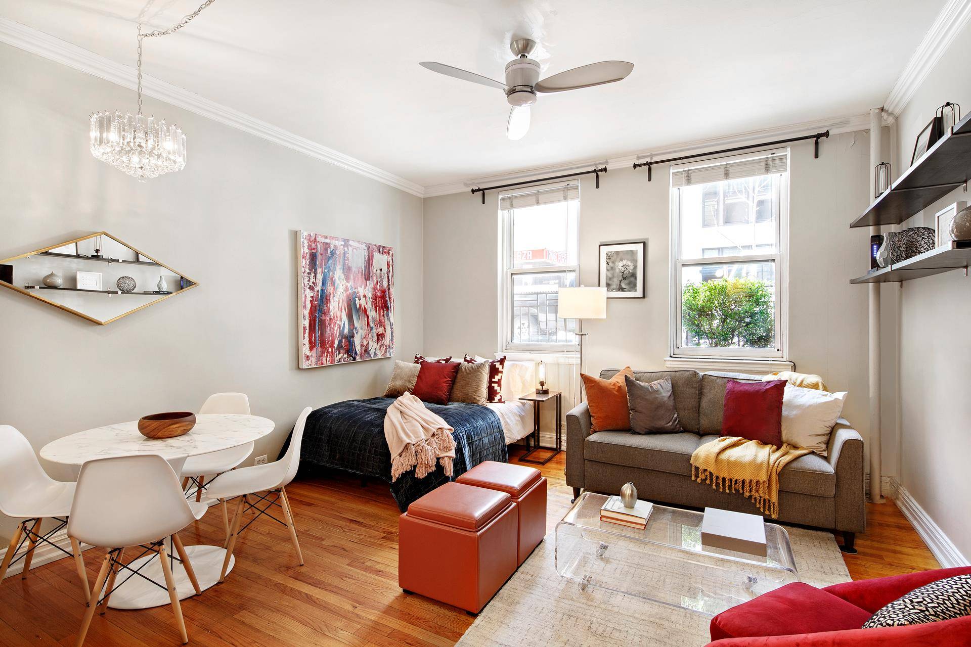 Gramercy Jewel Box ! This modernized studio makes a fabulous residence or pied a terre, set in a highly sought after prewar building on coveted Irving Place.