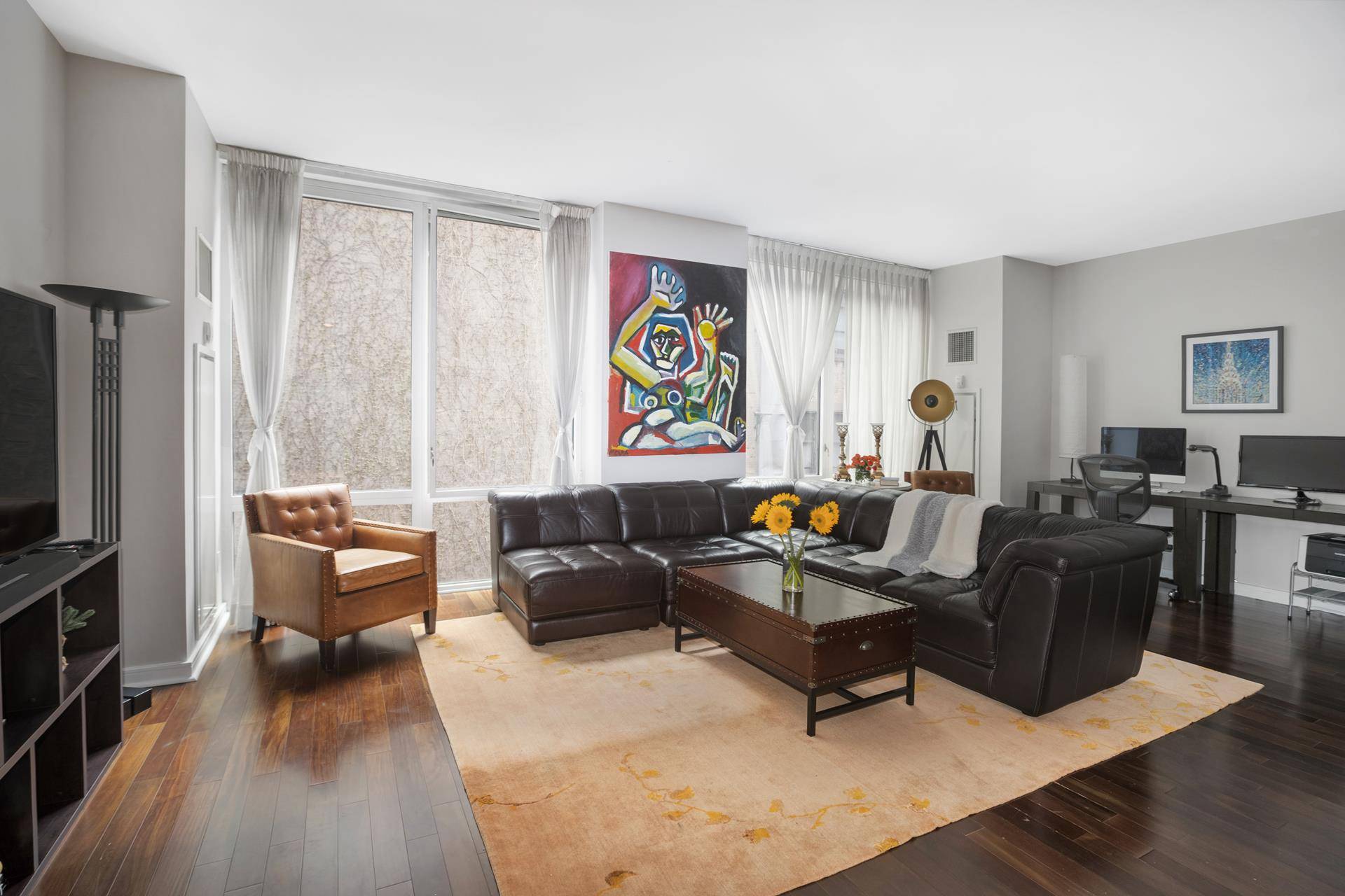 CYOF Now offering apartment 6E at The Chelsea House 130 West 19th Street, a two bedroom two bath plus dining office alcove measuring just over 1, 500sf.
