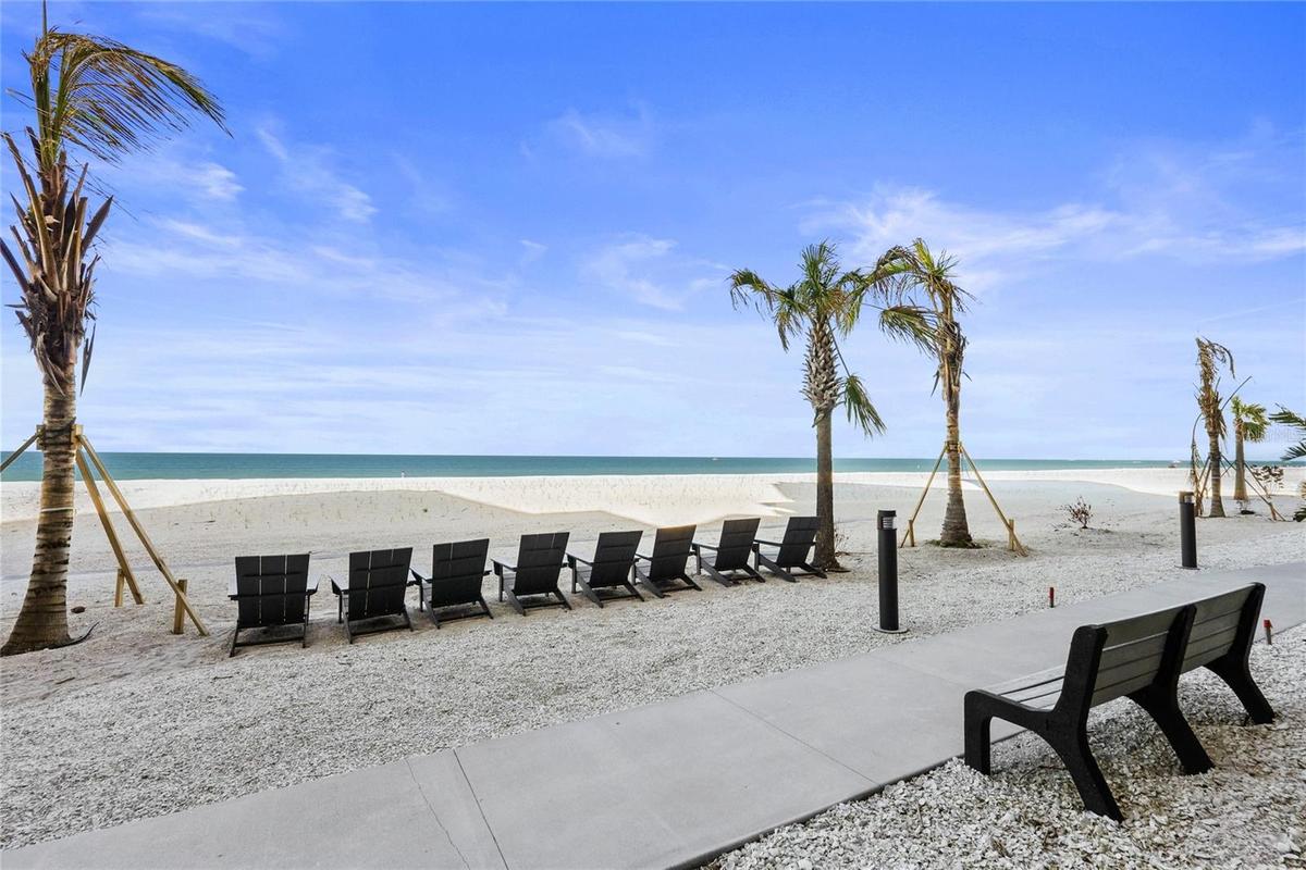Direct beach access just an elevator ride away