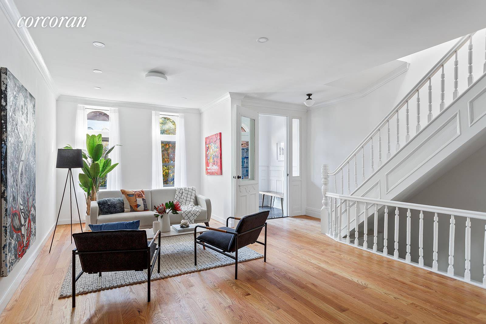 Welcome to 699 Halsey Street, a beautifully renovated two family brownstone on a picturesque tree lined block.
