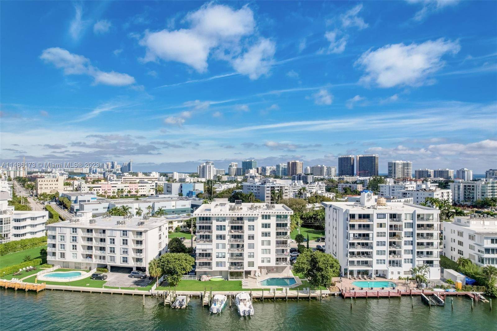 This exclusive Bay Harbor Islands waterfront retreat is entirely renovated, offering 2 bedrooms, 2 bathrooms, all impact windows, and ample storage space.