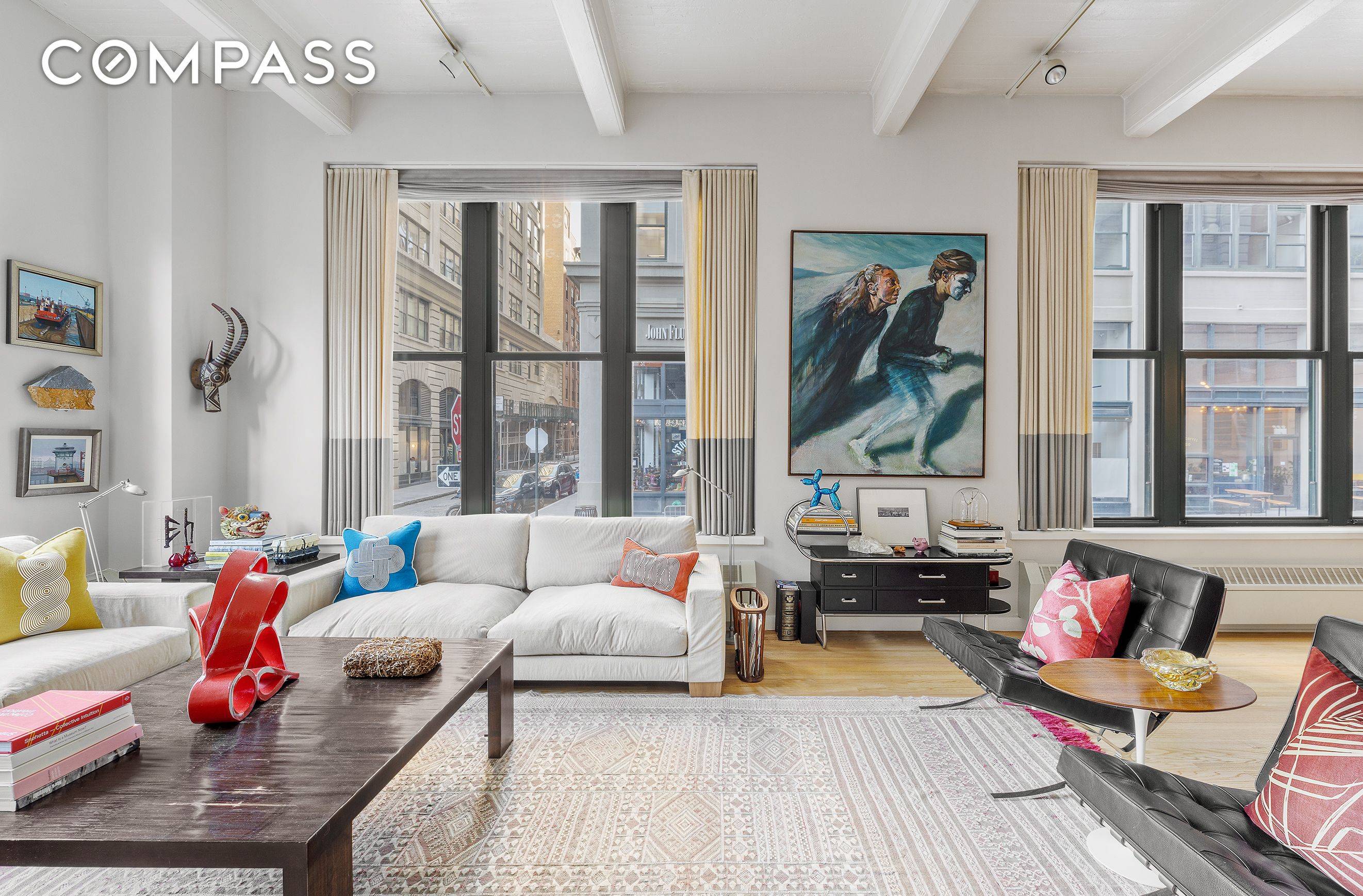 Discover premium loft living and gorgeous bridge views in this sprawling four bedroom, three and a half bathroom duplex at the Sweeney Building, one of Dumbo's most desirable luxury condominium ...