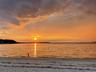Sunset at Centerport Beach just a stone's throw from 5 Harbor Court.