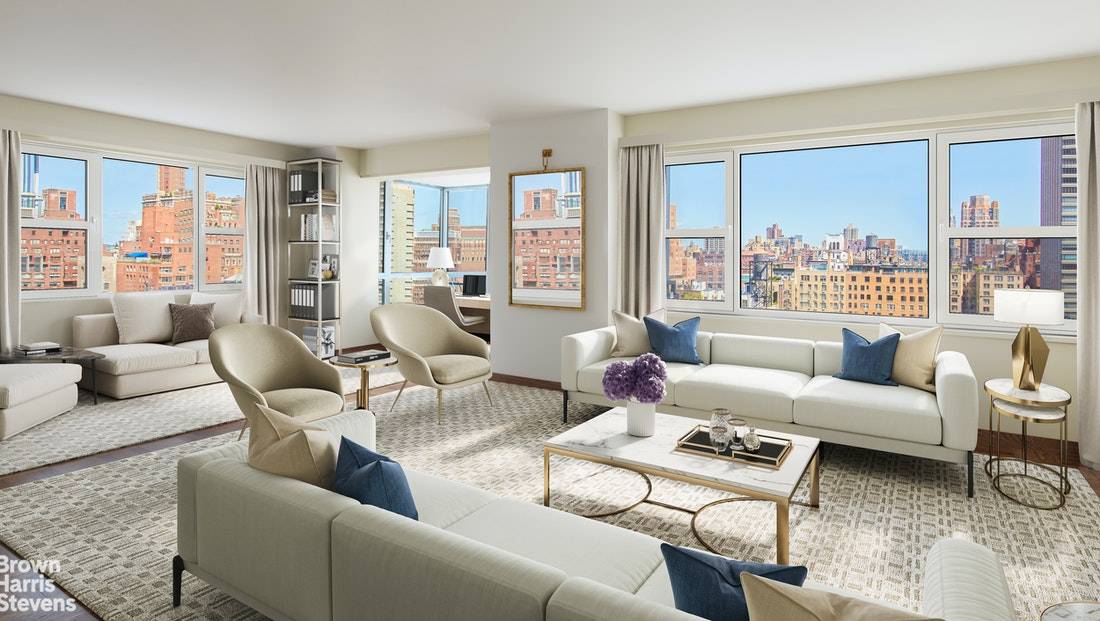 Flexible 2 Bedroom with Open City Views Enjoy breathtaking panoramic views from approximately 1, 600 square feet in one of Manhattan's finest luxury buildings, the Imperial House.