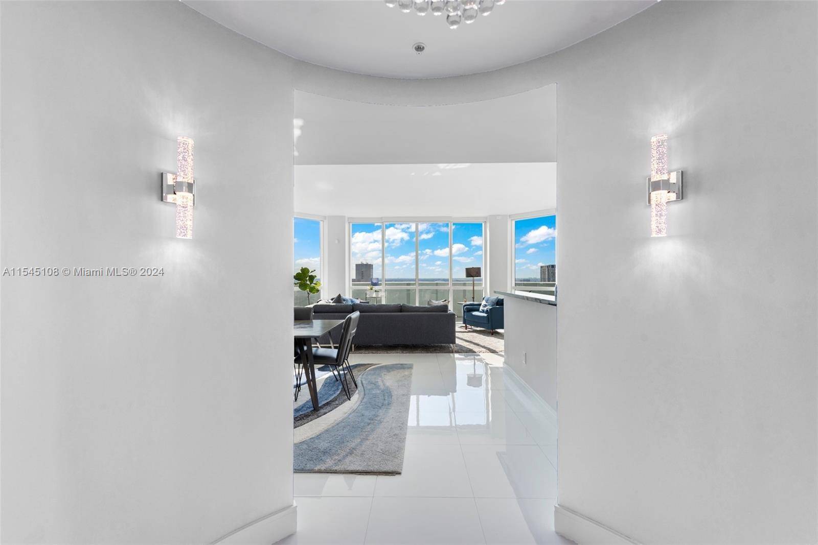 Discover the epitome of luxury living with this unique 3 bedroom 3 bathroom residence in Vizcayne North, boasting unparalleled outdoor space and breathtaking views of the Miami Skyline Biscayne Bay ...