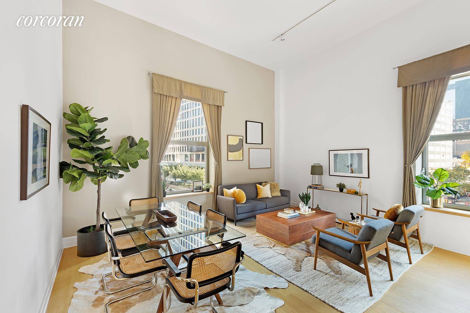 Have you been looking for a non cookie cutter condo with grand proportions, incredible light, and full service amenities in the most central Brooklyn location ?