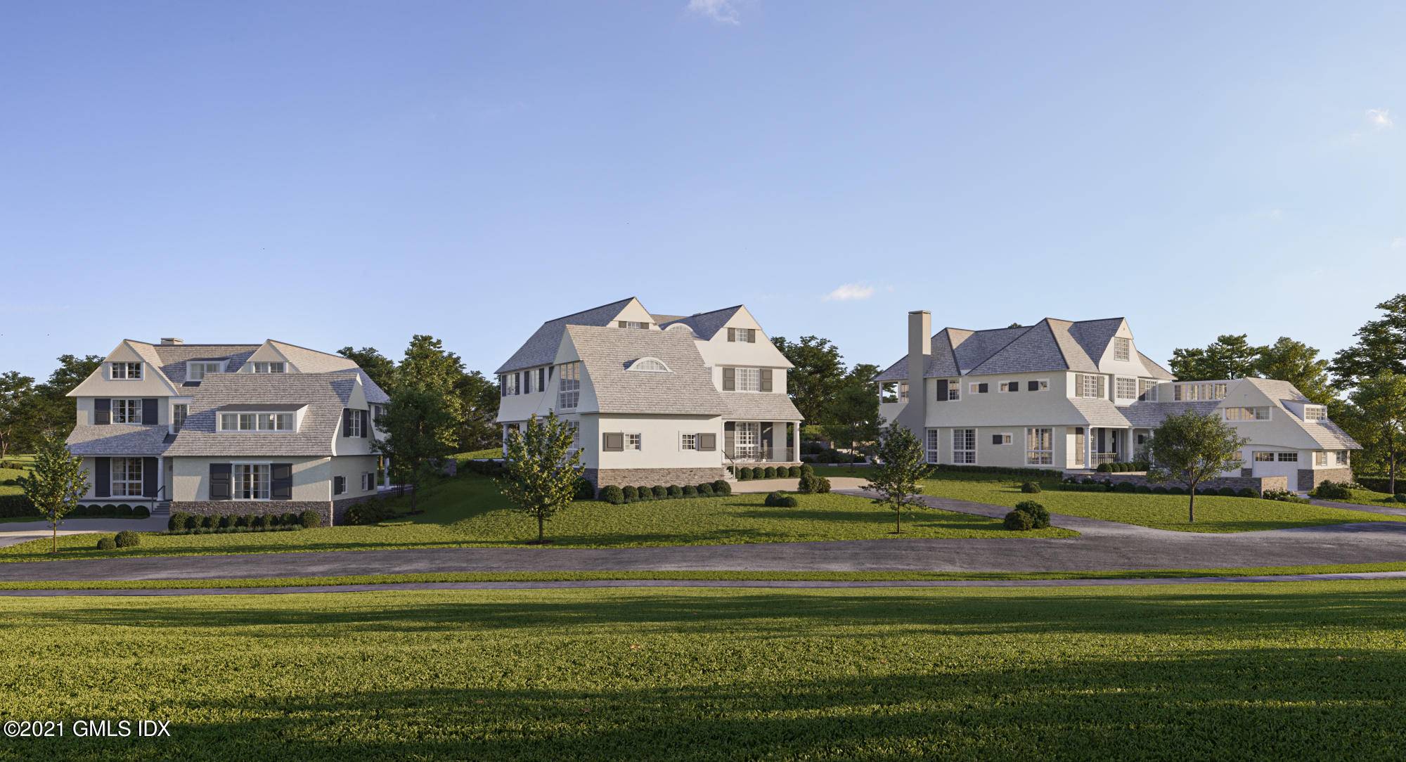 An incredible opportunity to build your dream home in one of Greenwich, Connecticut's newest luxury developments directly across from coveted Bruce Park.