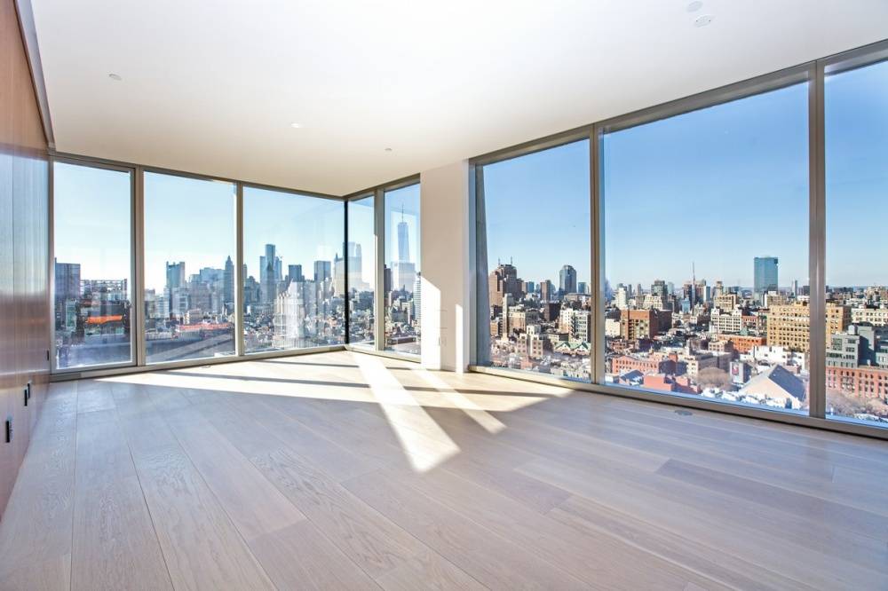 This is a unique opportunity to purchase 4, 220 square feet encompassing the entire 28th floor of 215 Chrystie, asking 13.