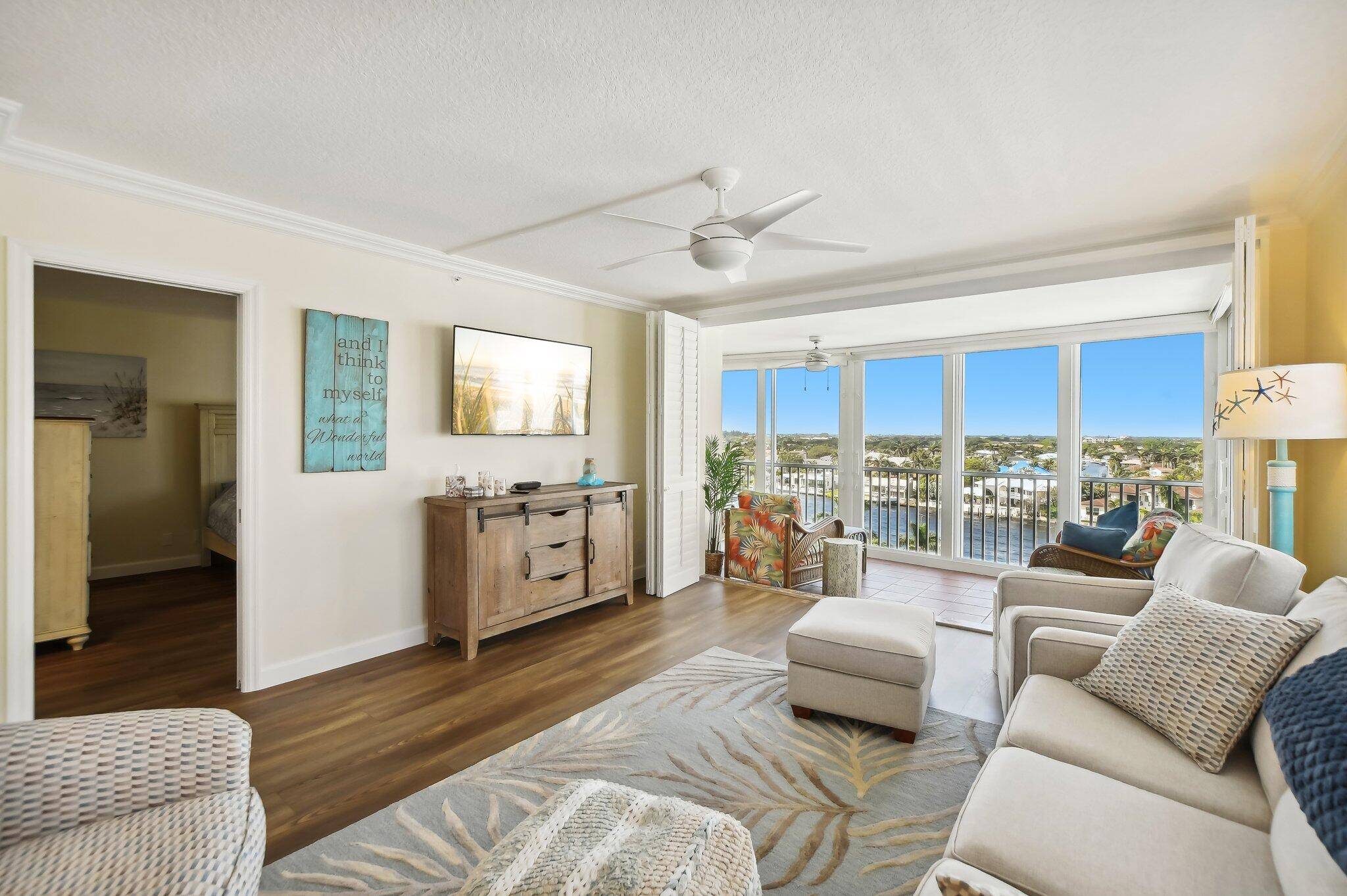 Step into luxury with this fully furnished, recently updated 2 bed corner condo boasting stunning views.