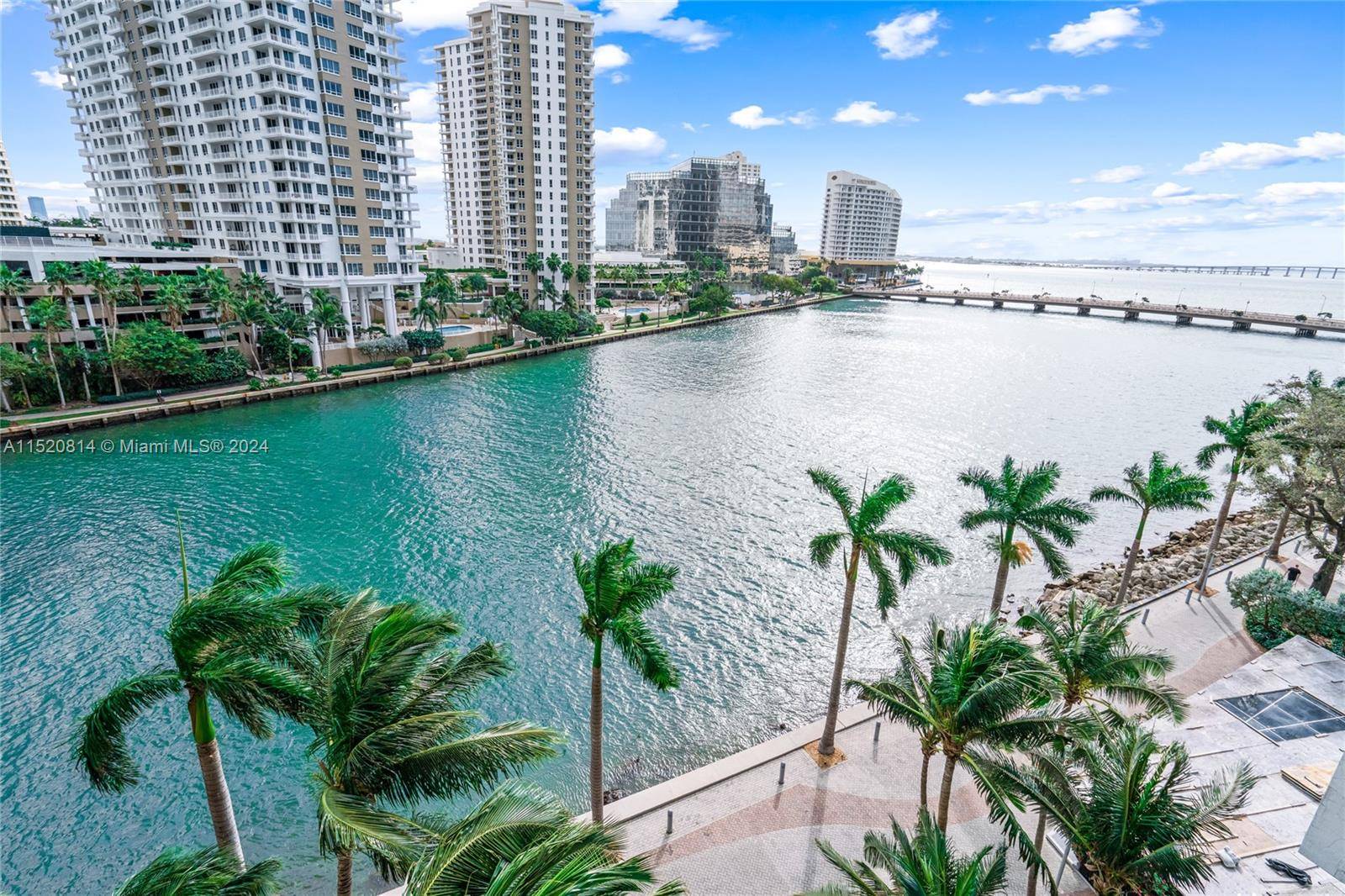 Nestled along picturesque Biscayne Bay in the heart of Brickell, this exquisite luxury and rarely available 2 bed 2 bath 1 Den easily converts to a 3rd bedroom with bath ...
