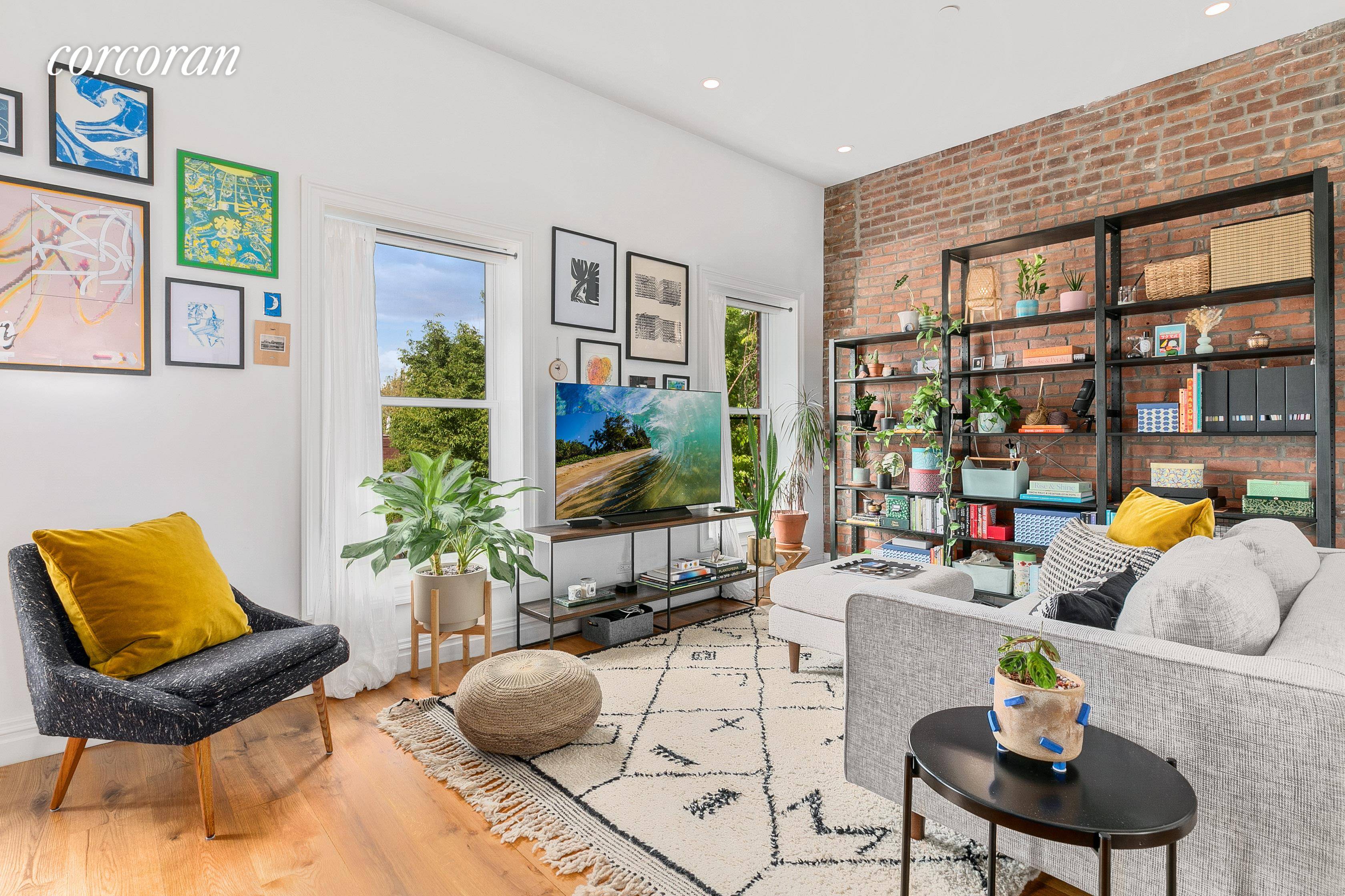 In the heart of Carroll Gardens this bright and spacious, newly renovated two bedroom, two bath home features an open concept living plan with TWO PRIVATE OUTDOOR SPACES !
