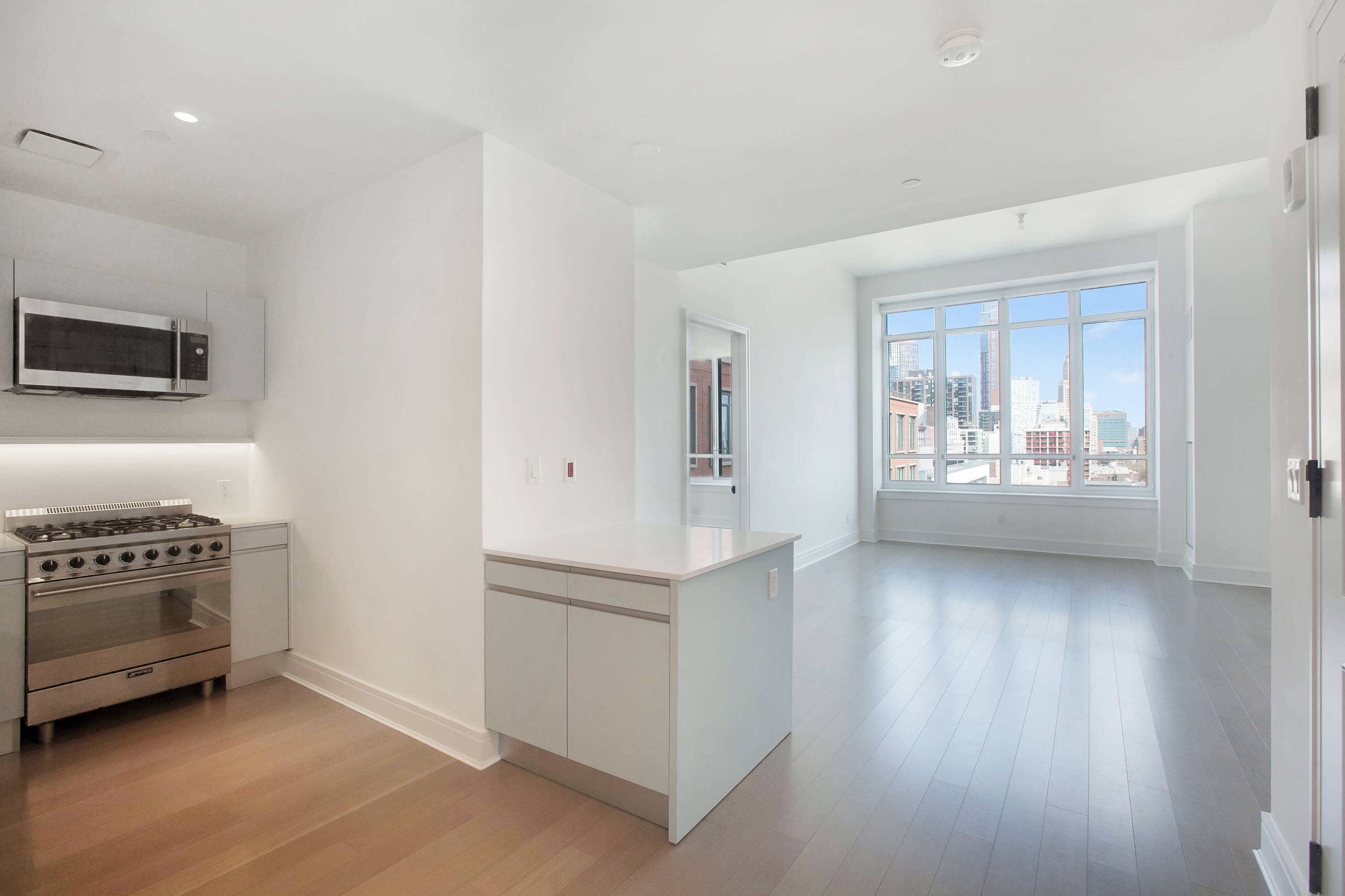 Welcome home to the most dramatic views in Boerum Hill.