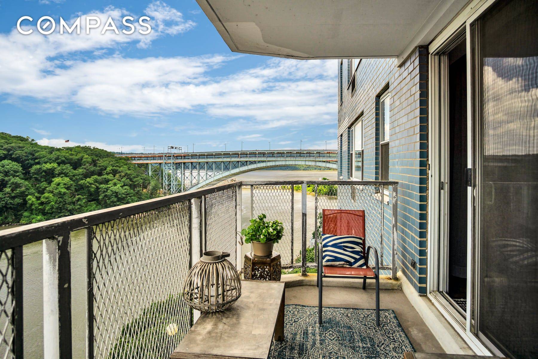 DON'T MISS THIS ICONIC MID CENTURY MODERN APARTMENT OVERLOOKING THE HARLEM AND HUDSON RIVERS.