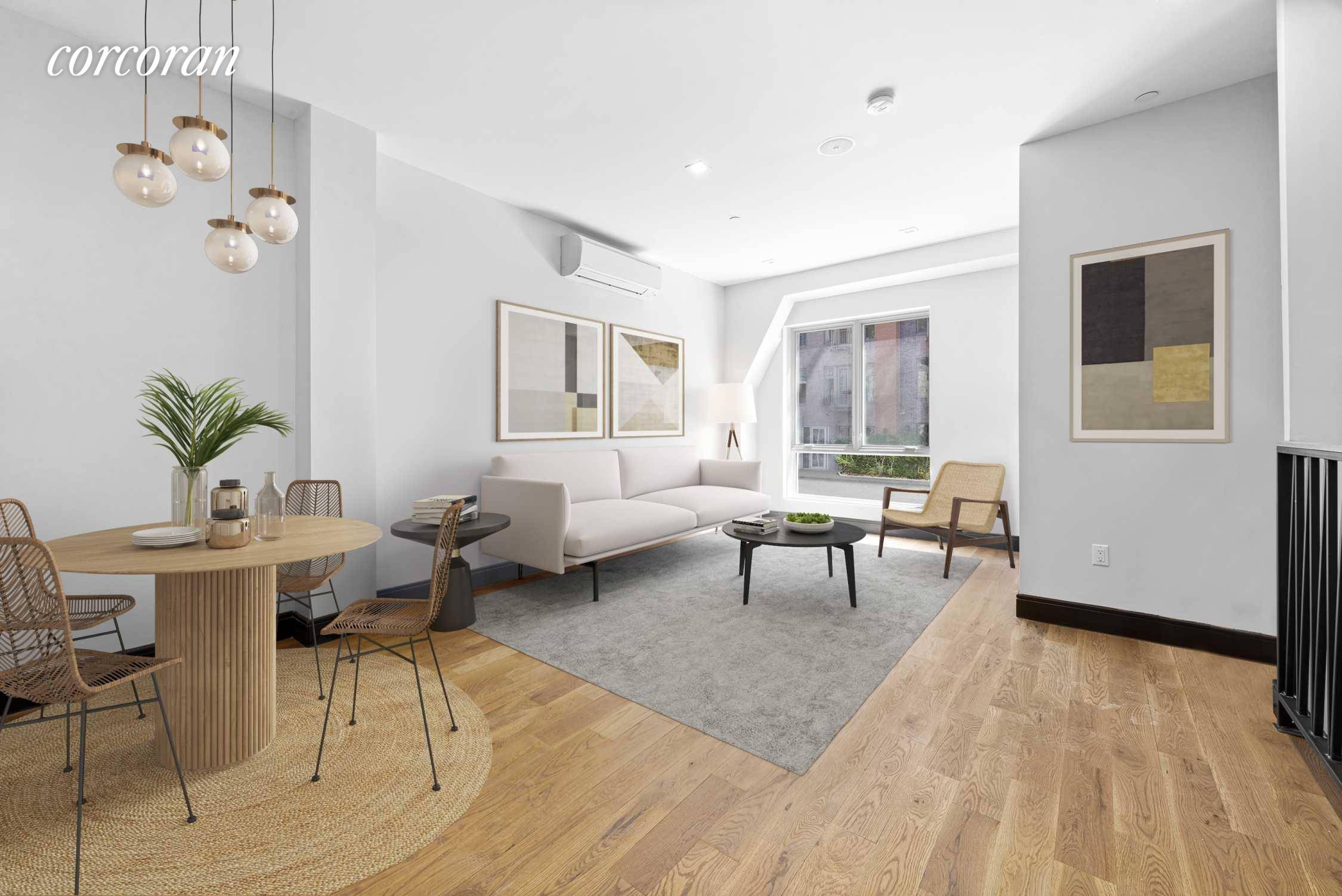 1A is a beautifully designed one bedroom duplex home in a brand new boutique building that features a spacious open concept, washer dryer and amazing closet space.