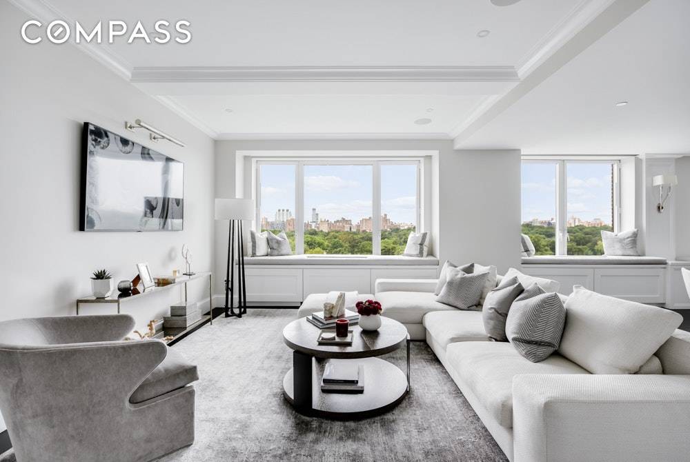 Flawless Luxury With spectacular Central Park views from the 12th floor, Unit 12BC is the most architecturally inspired combination in the building.