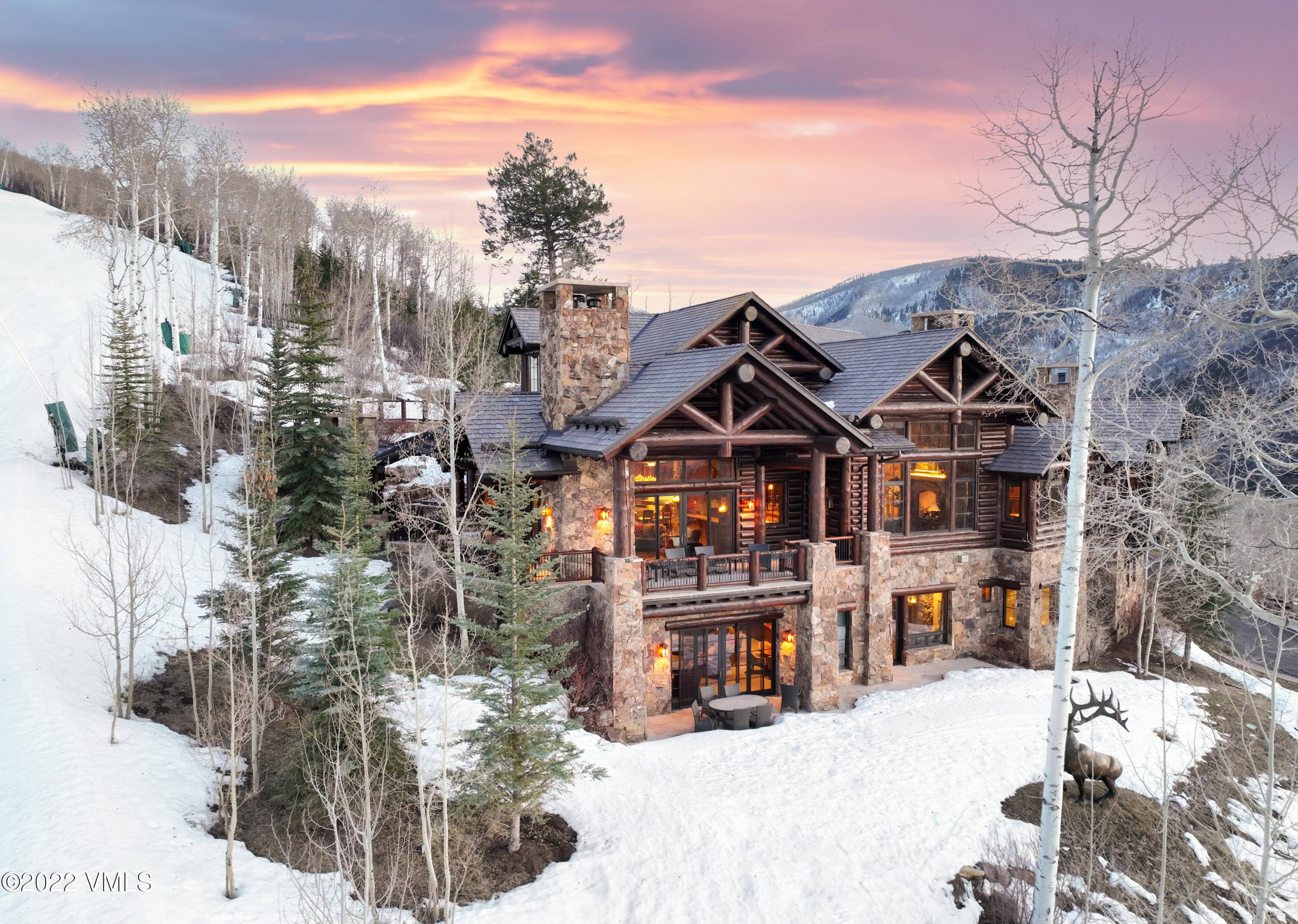 This magnificent legacy estate is truly the pinnacle of luxury mountain living.
