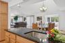 Granite counters chef’s kitchen