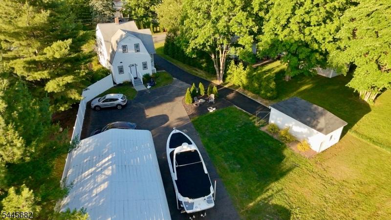 Rear View of home and yard